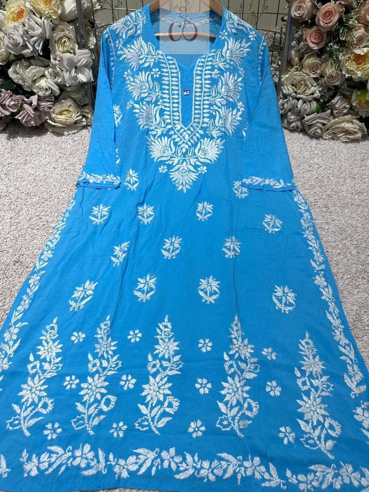 Heavy Modal Cotton Kurta - chikankariofficial