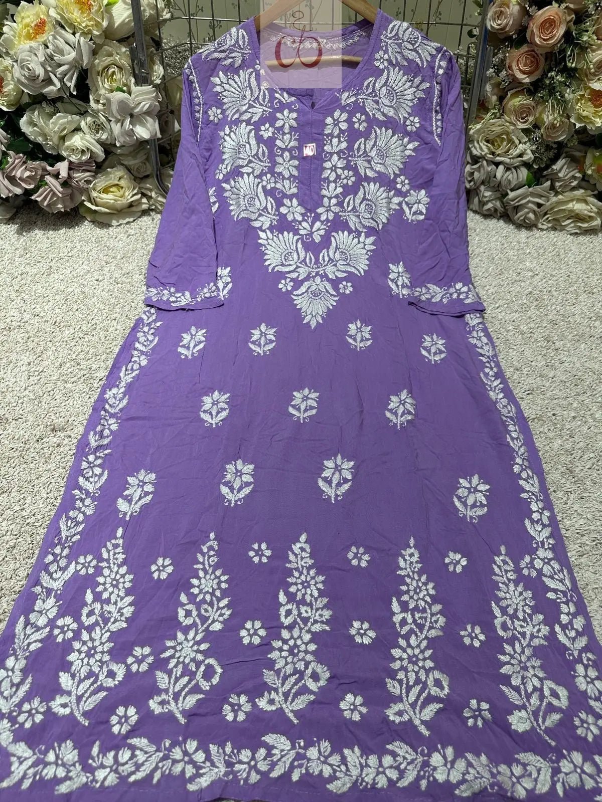 Heavy Modal Cotton Kurta - chikankariofficial