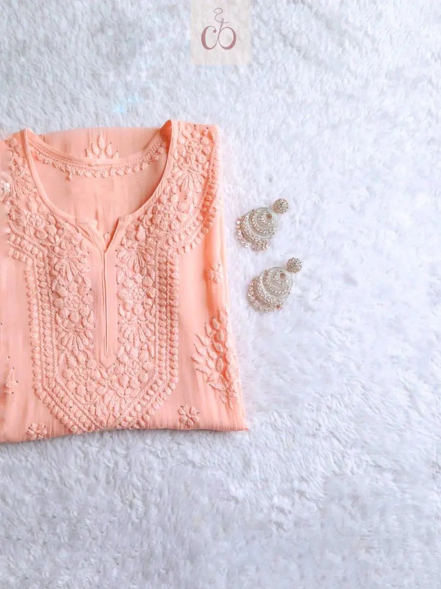 Hoor Viscose With Muqaish Work - chikankariofficial