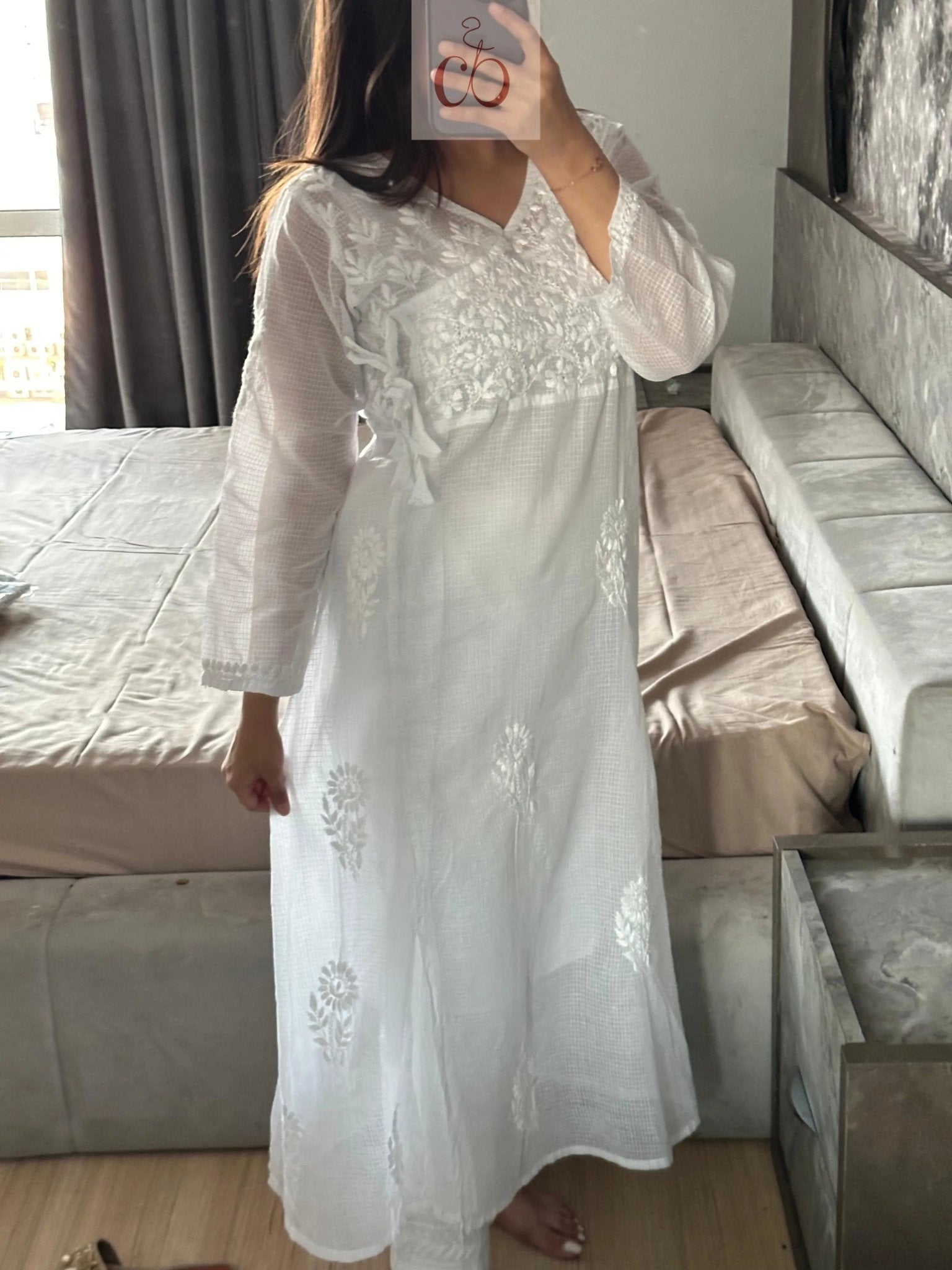 Kota Angrakha Chikankari Special - chikankariofficial