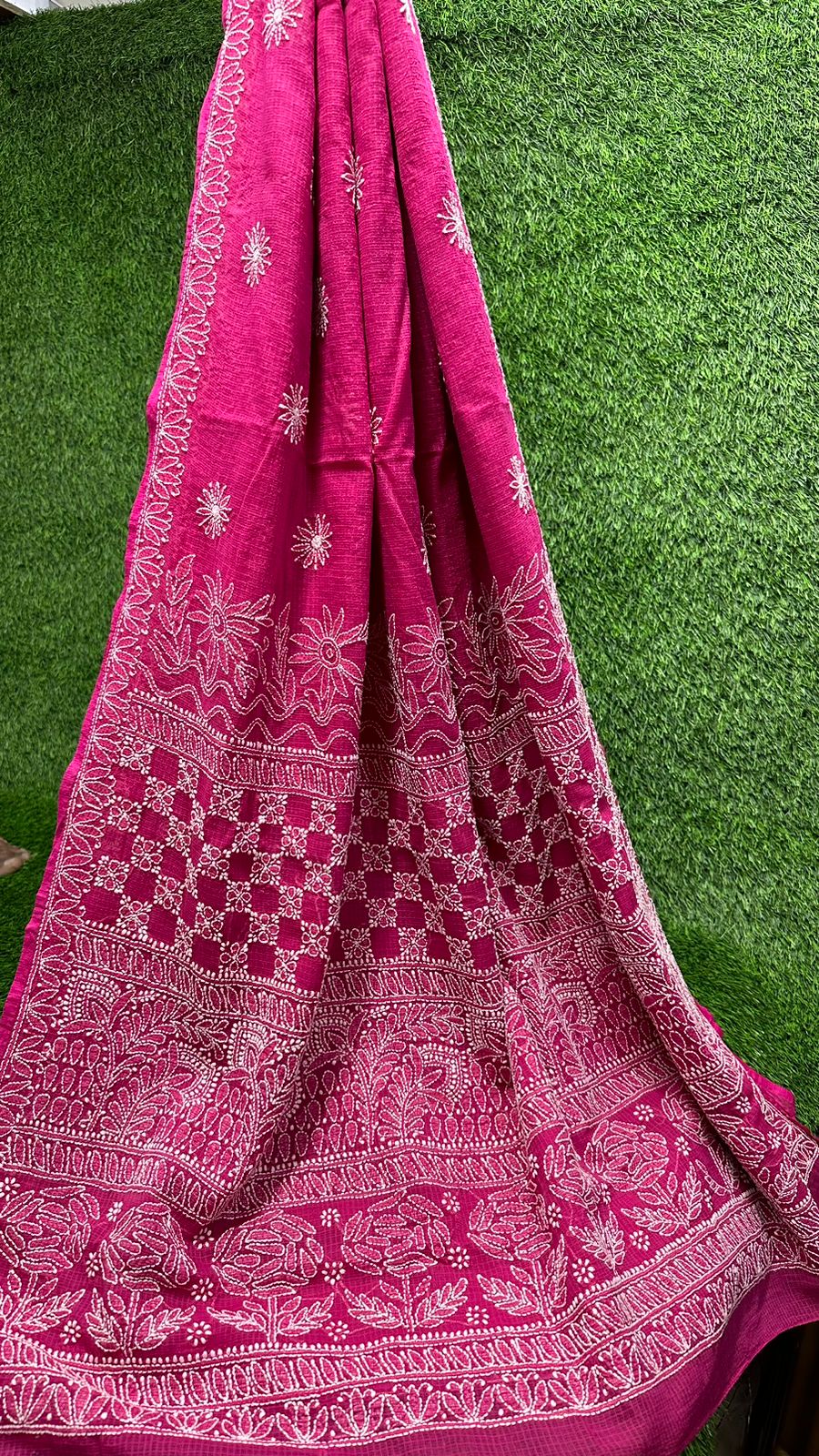 KOTA FABRIC SAREE - chikankariofficial