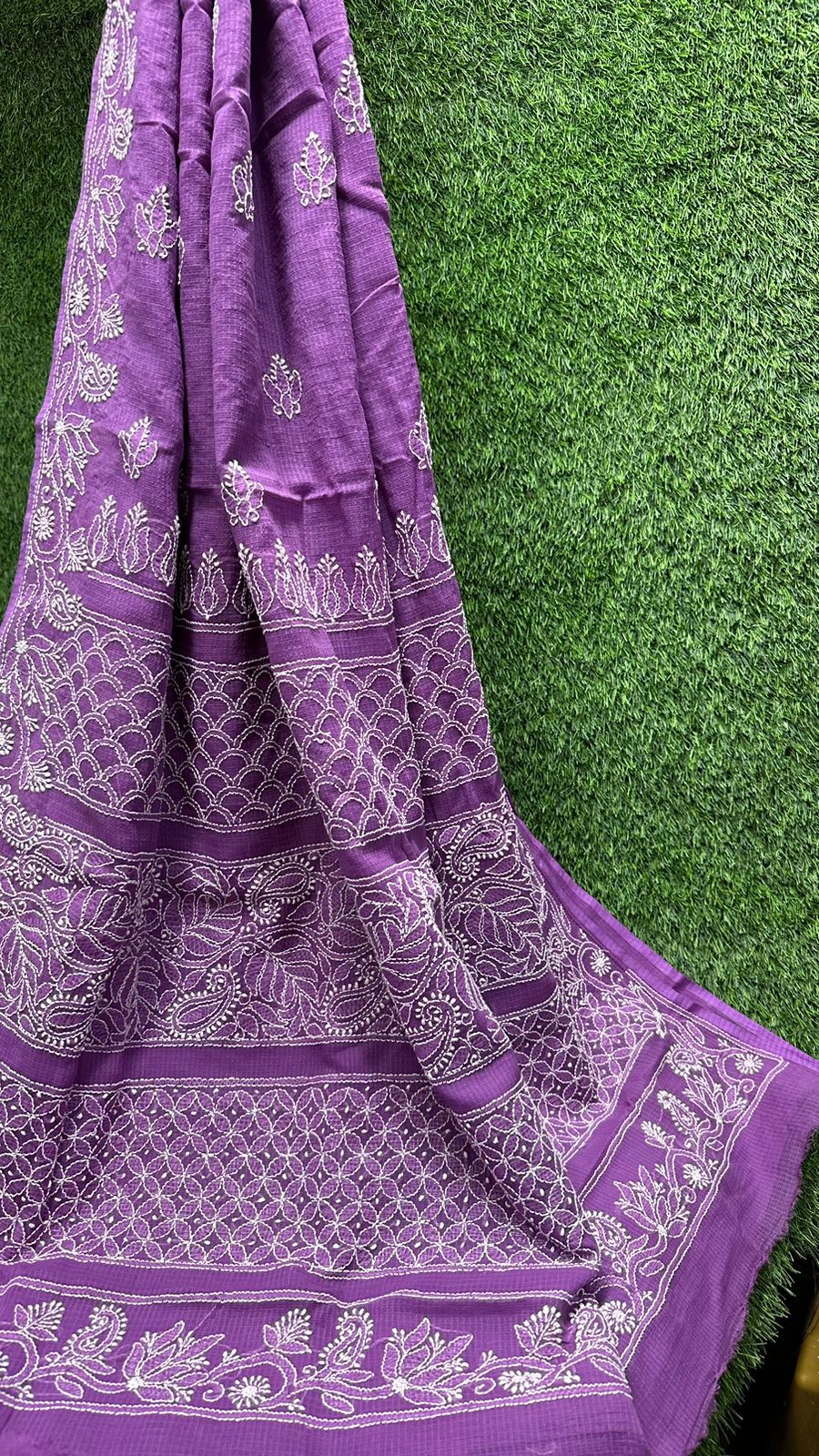 KOTA FABRIC SAREE - chikankariofficial