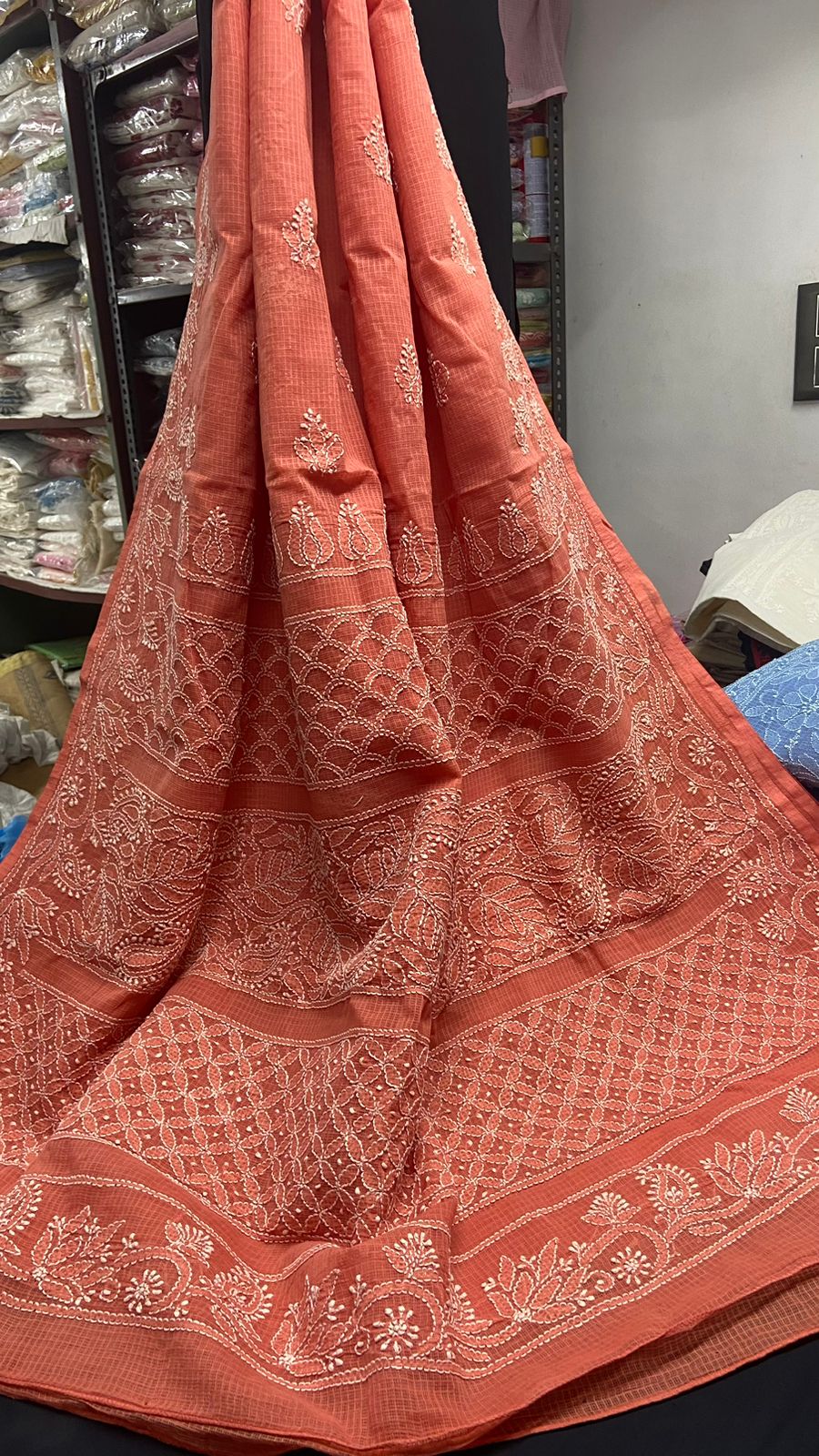 KOTA FABRIC SAREE - chikankariofficial