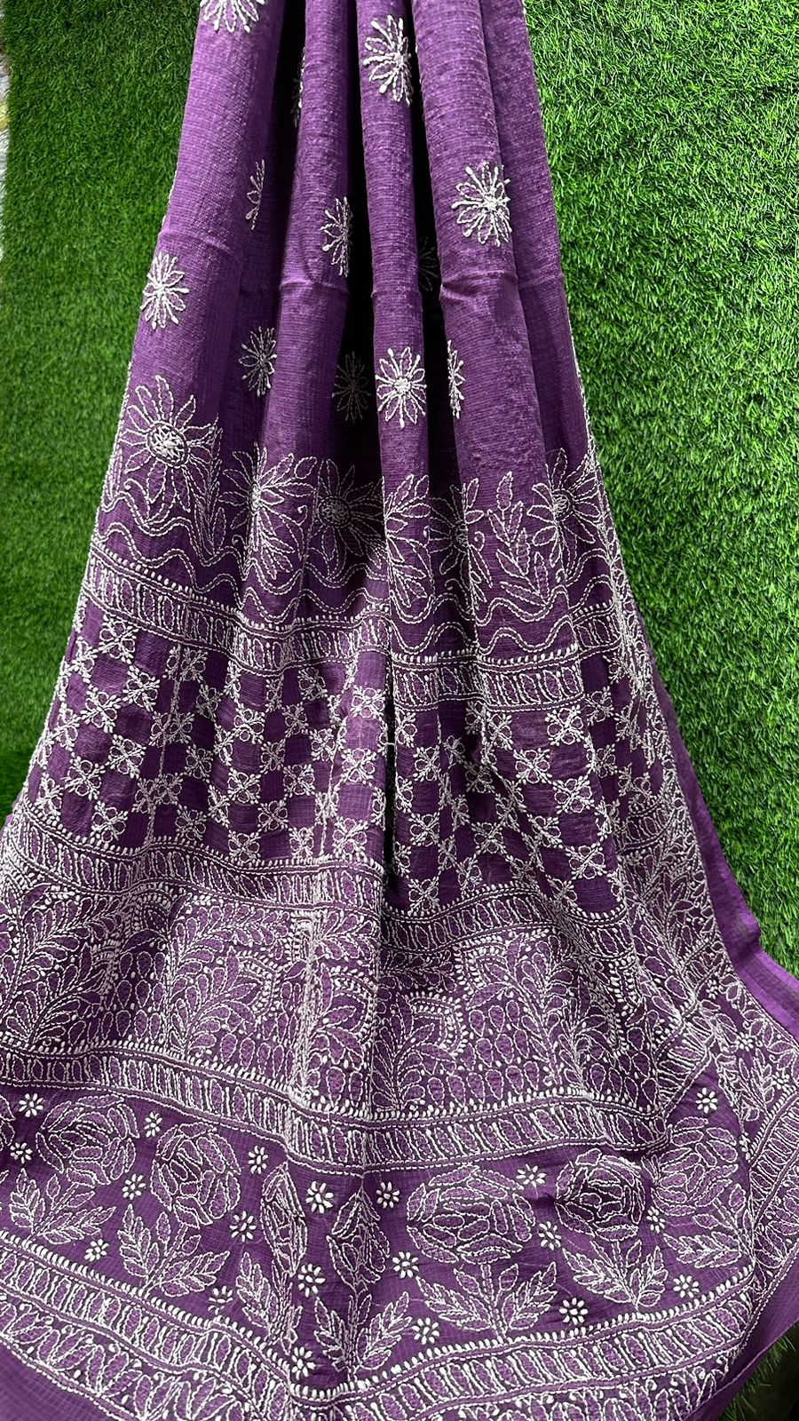 KOTA FABRIC SAREE - chikankariofficial
