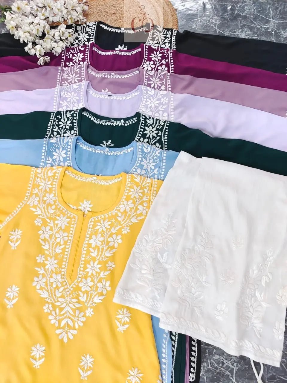 Latest Rayon Kurtis ( Fresh ) - chikankariofficial