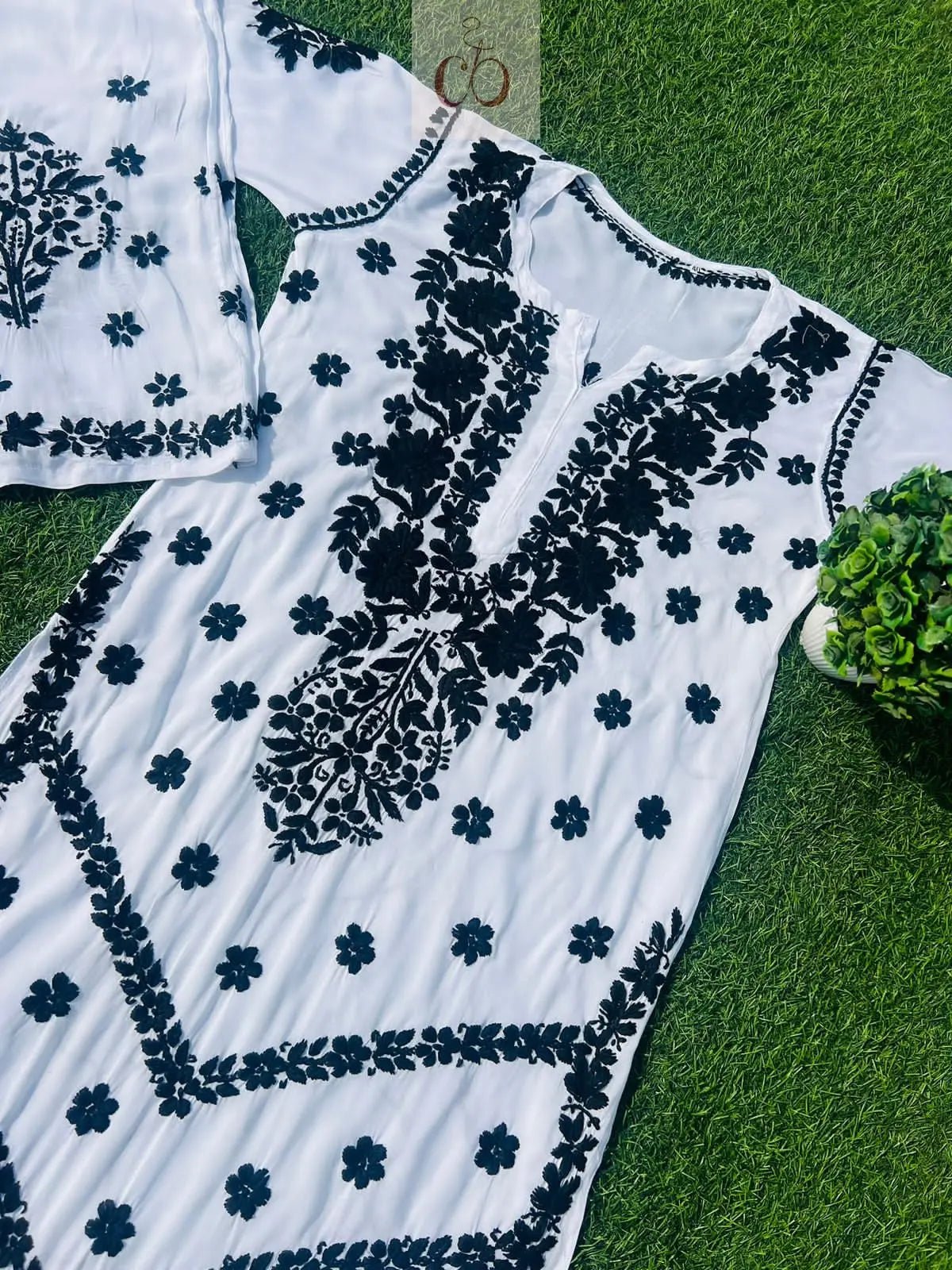 Modal Chikankari Plazi Set - chikankariofficial