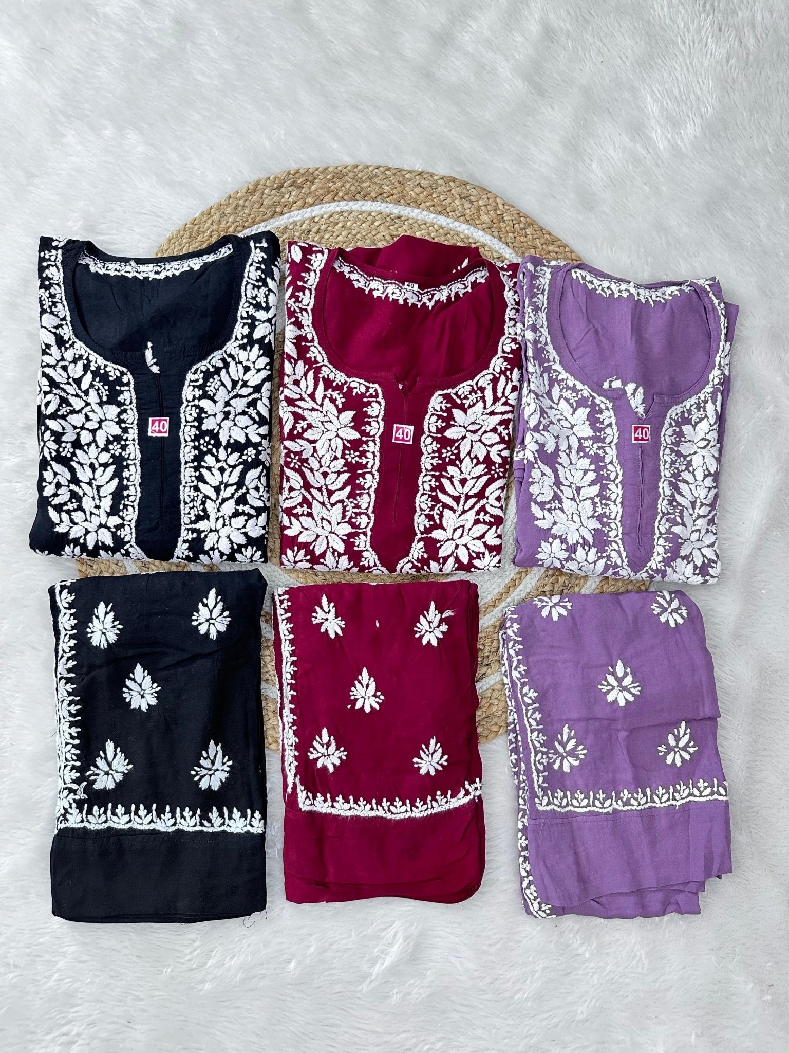 Modal Co ord Stylish Set - chikankariofficial