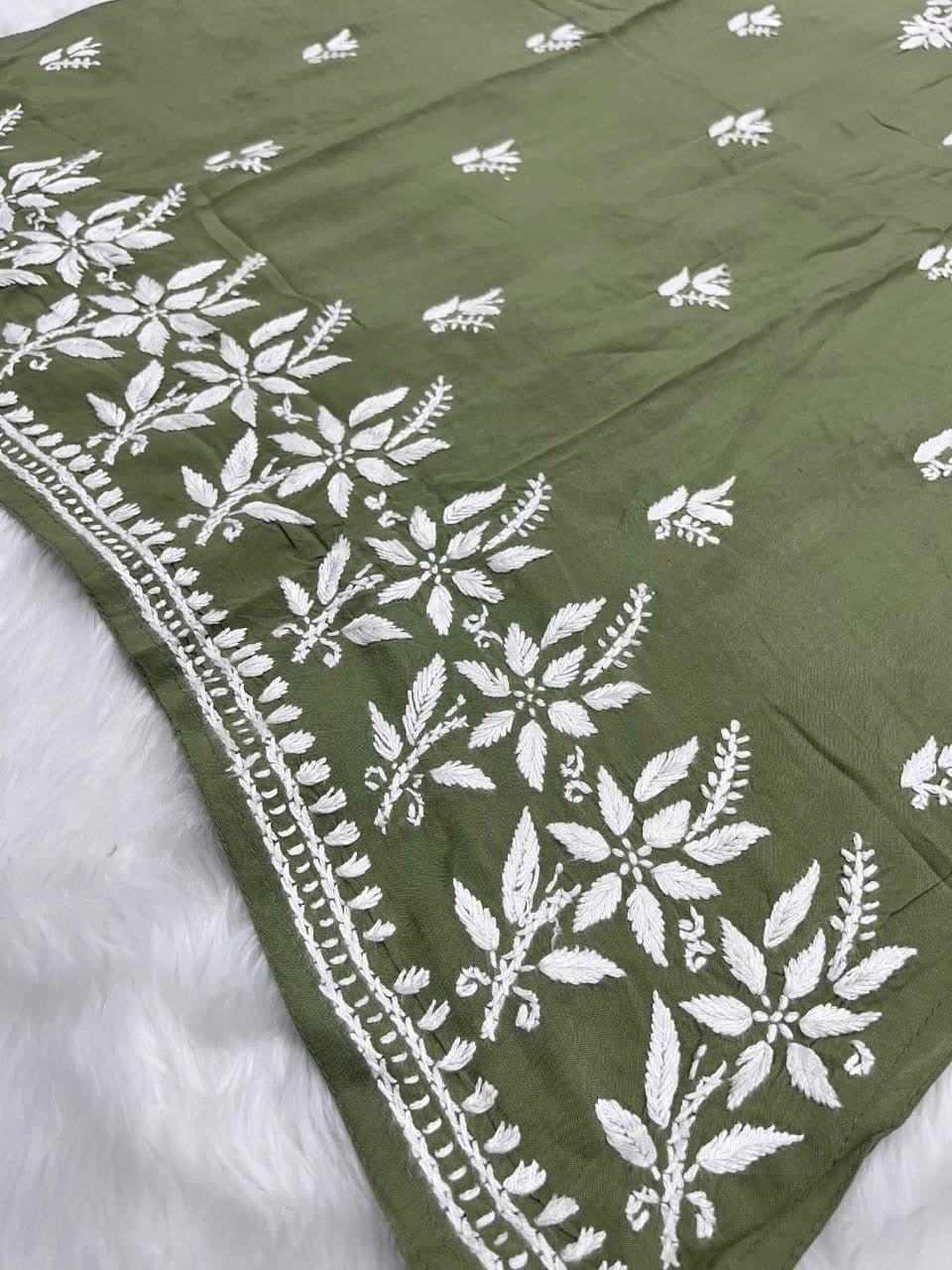 Modal Cotton Chikankari Kurtis Fresh Stocks - chikankariofficial