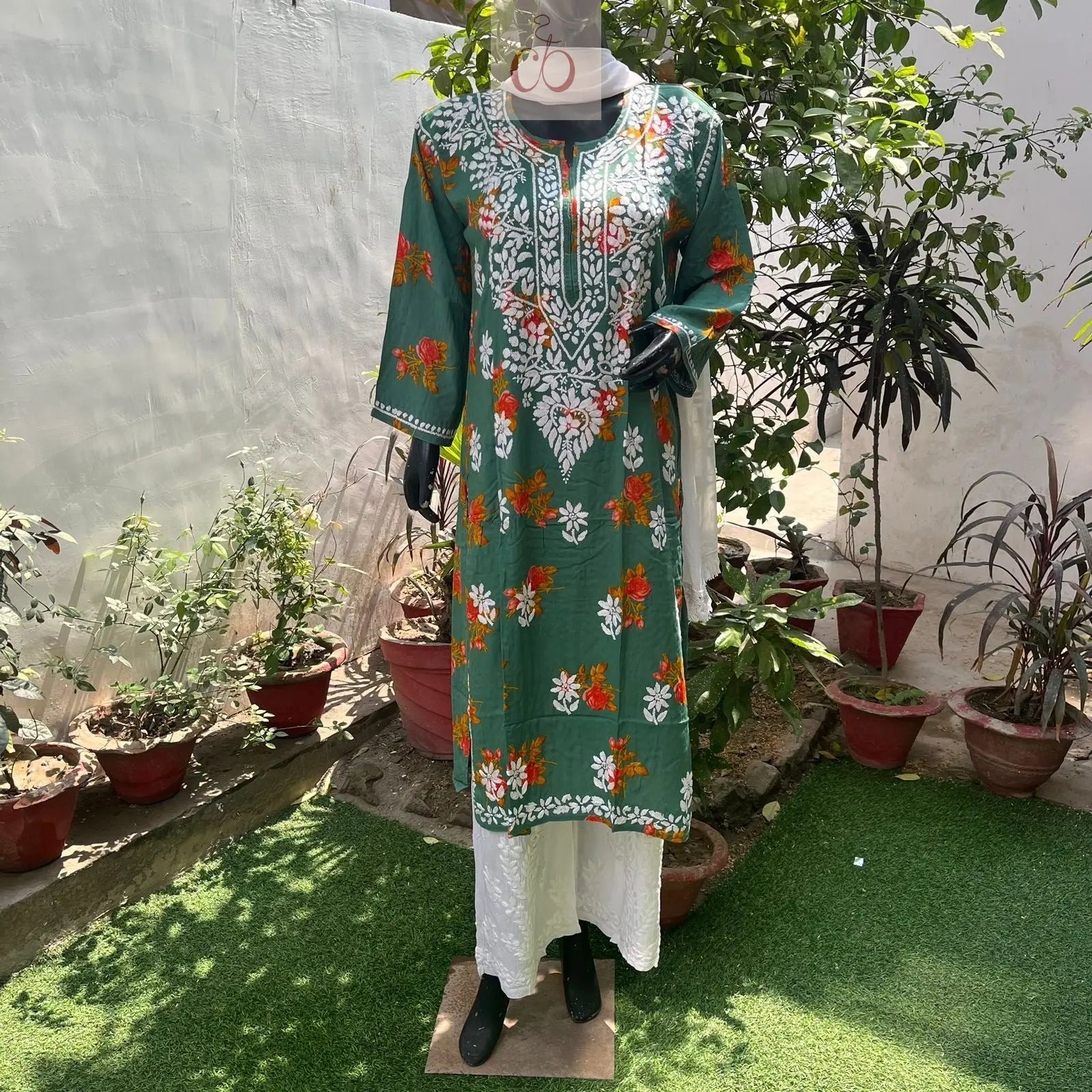 Modal Digital printed Kurtas - chikankariofficial