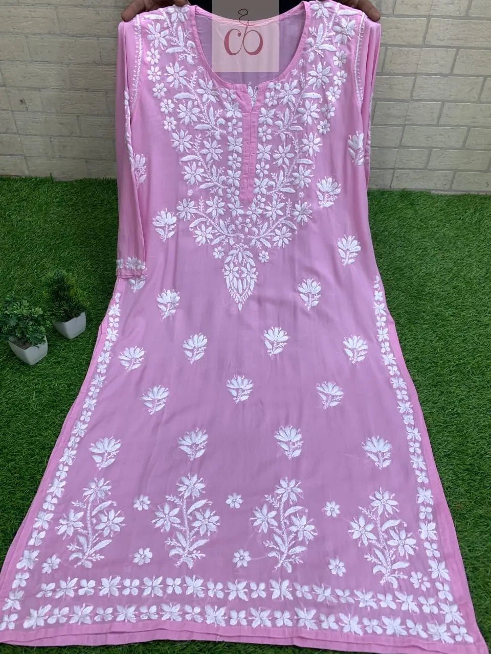 Modal Heavy Daman Kurtis - chikankariofficial