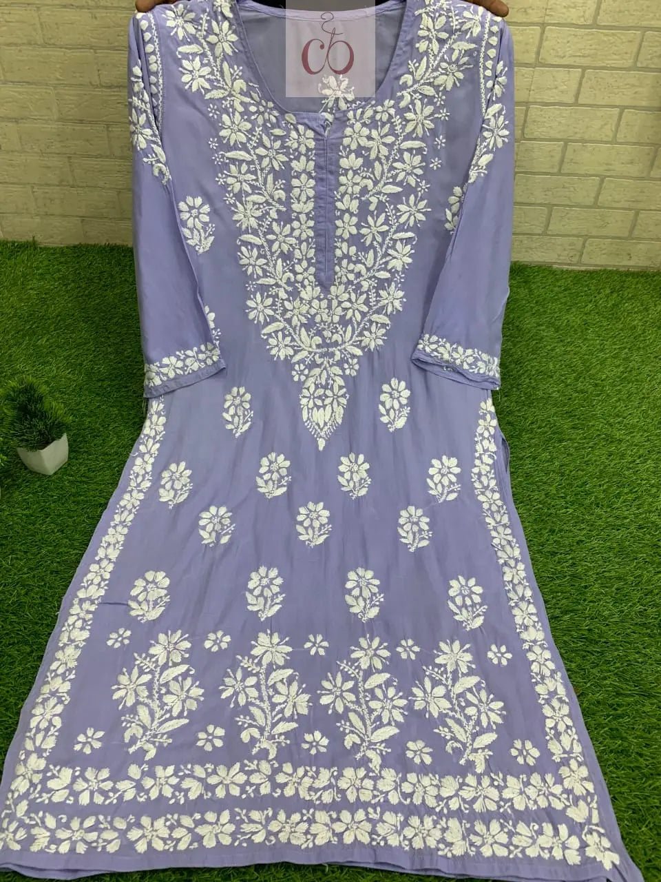 Modal Heavy Daman Kurtis - chikankariofficial