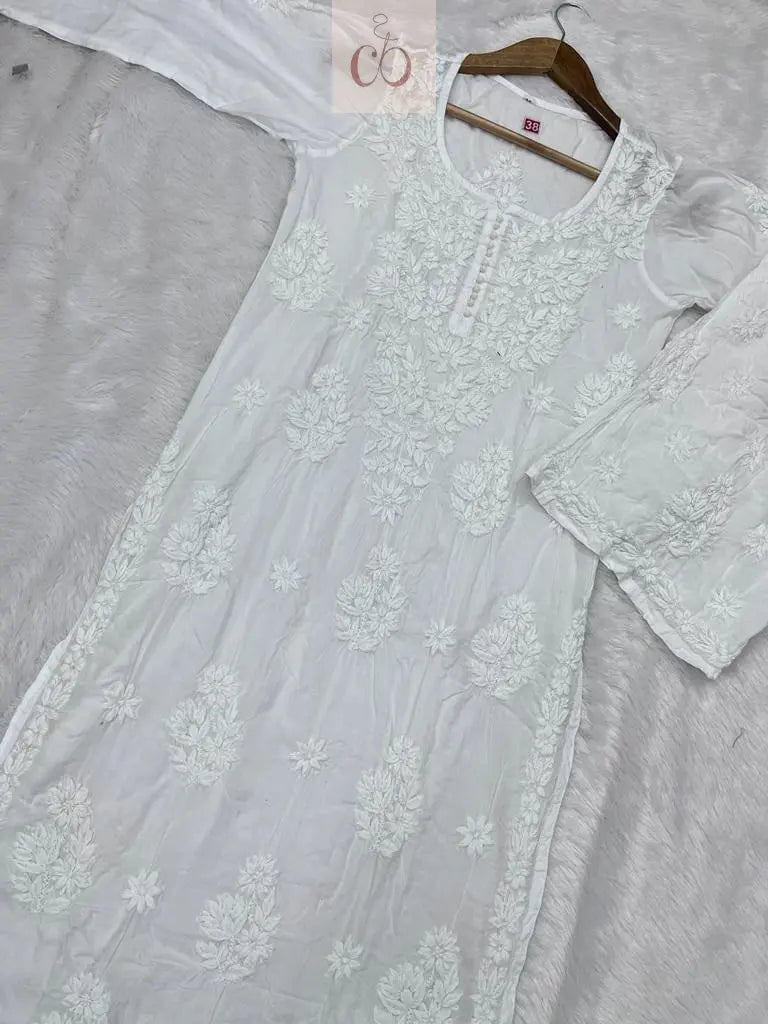 Modal Set For White Lover 🤍 - chikankariofficial