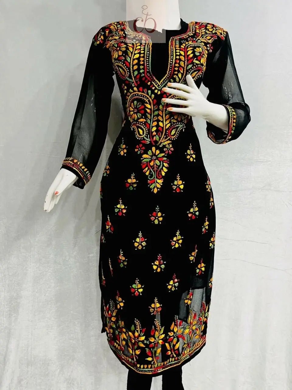 Most Viral Chikankari kurti ( Must Have ) Plus sizes Special - ft Bharti - chikankariofficial