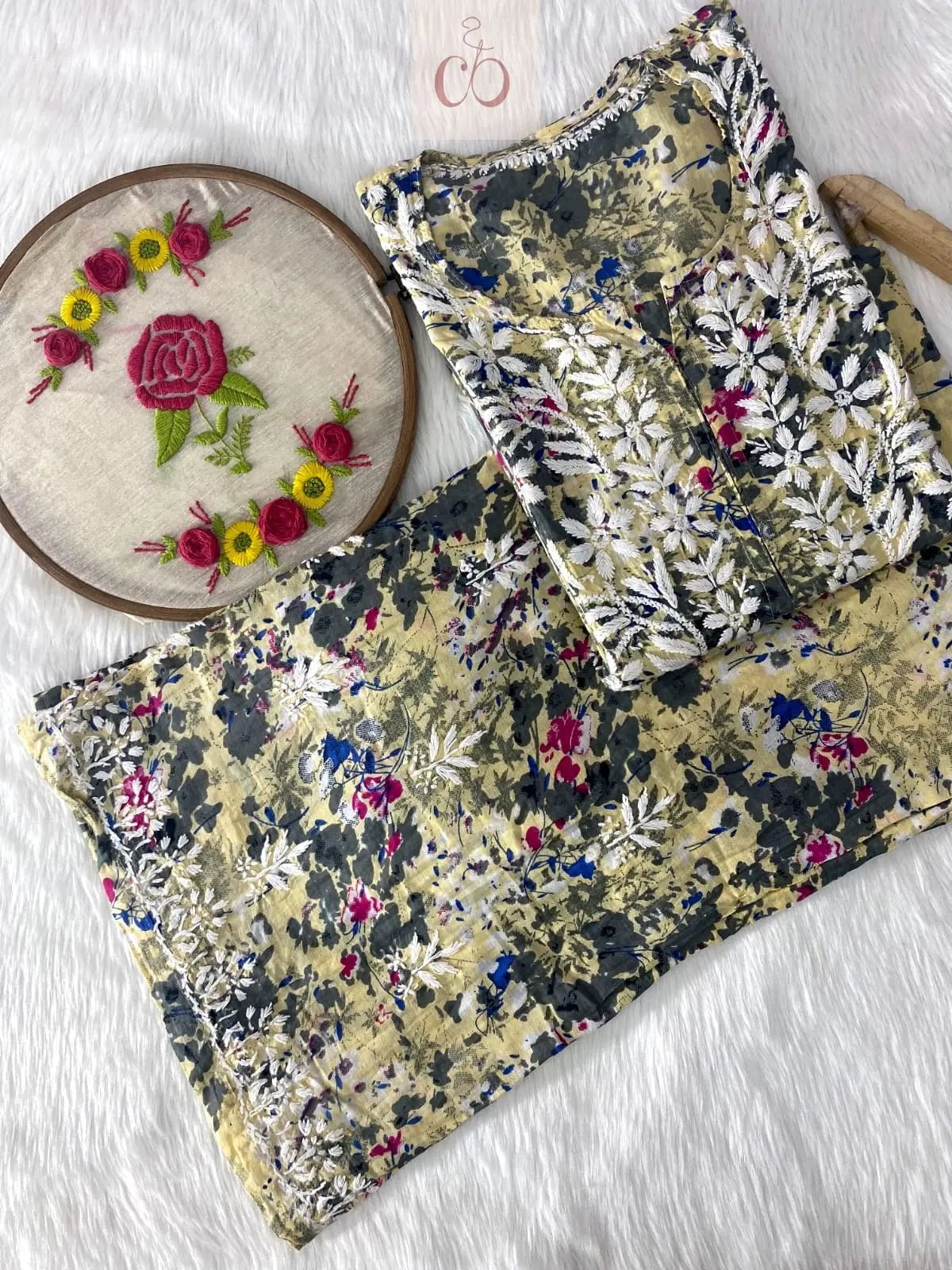 Mul Cotton Combo - chikankariofficial