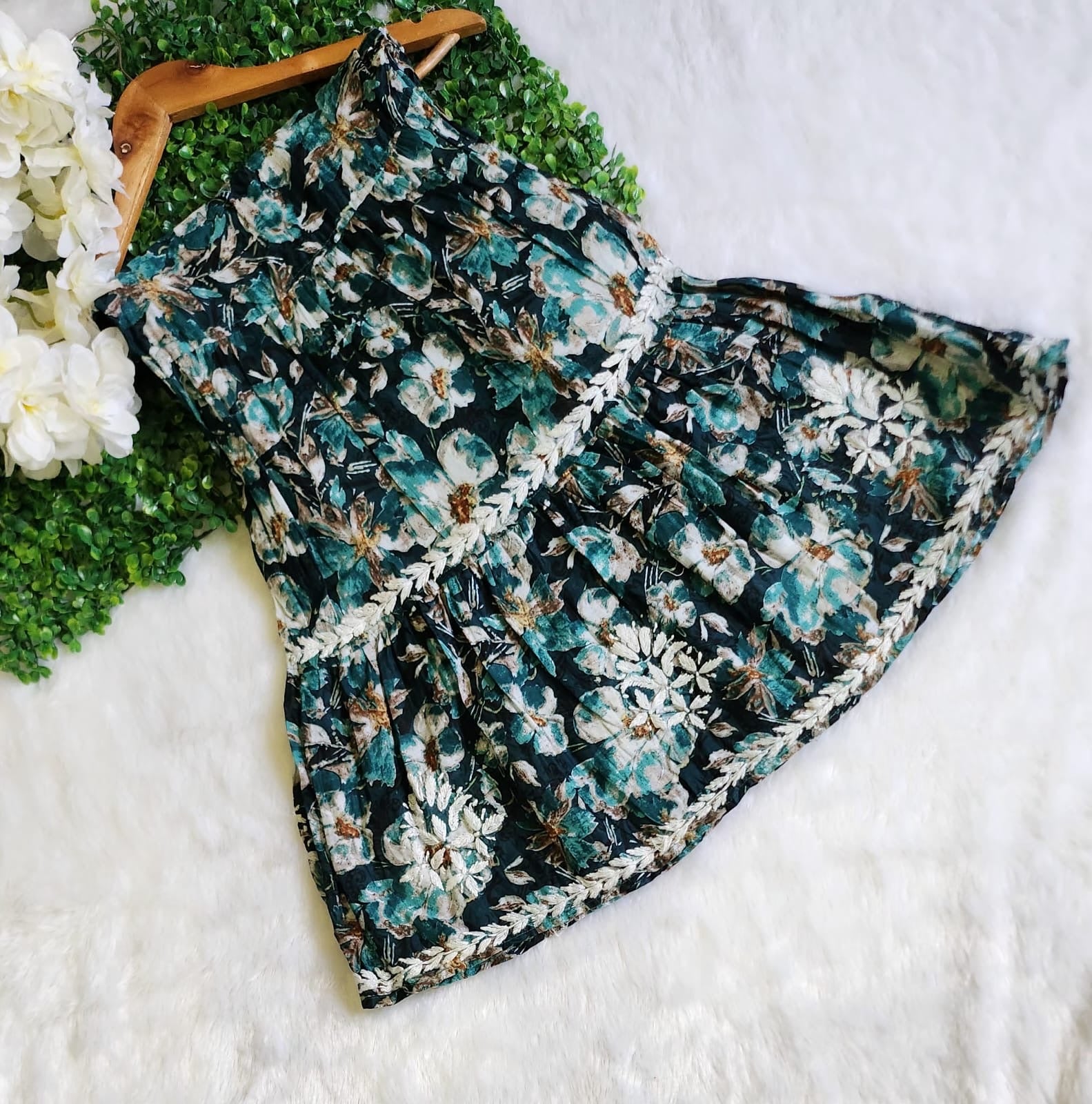 Mul Cotton Gharara Set - chikankariofficial