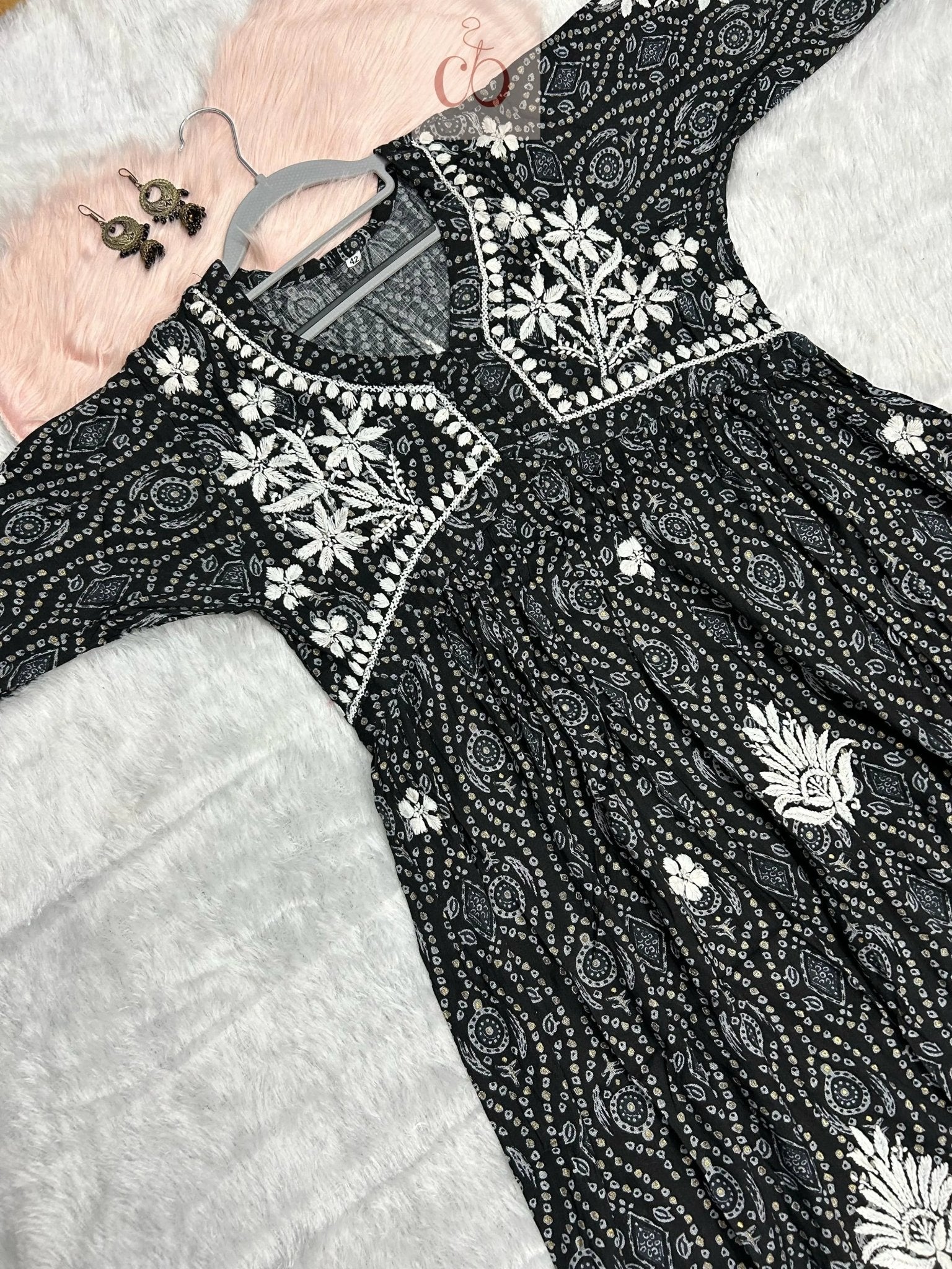 Nyra cut SlubCotton Set - chikankariofficial