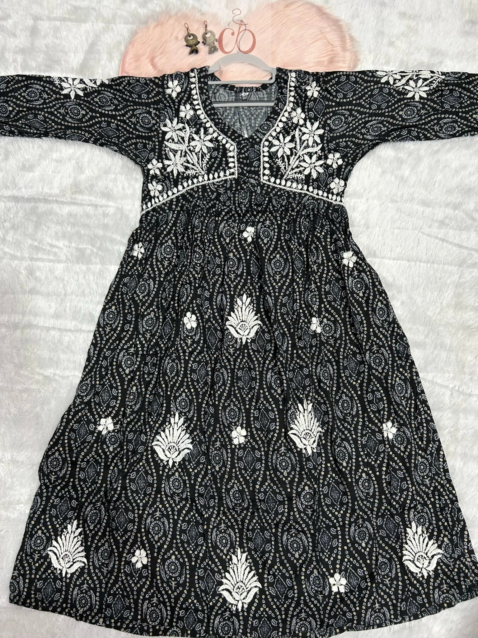 Nyra cut SlubCotton Set - chikankariofficial