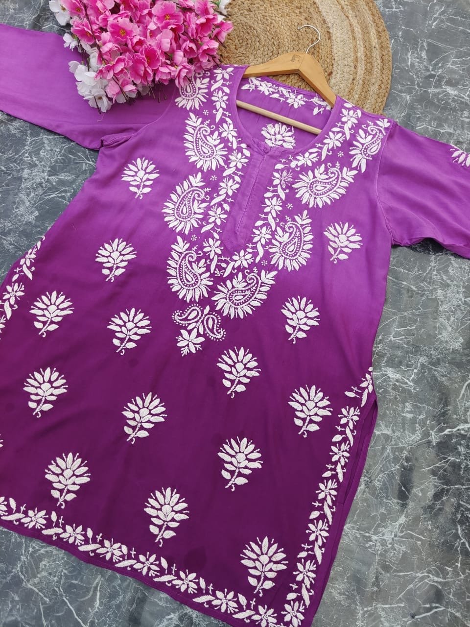 Ombre Dyed Gharara Sets - chikankariofficial