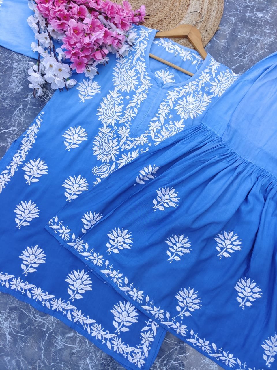 Ombre Dyed Gharara Sets