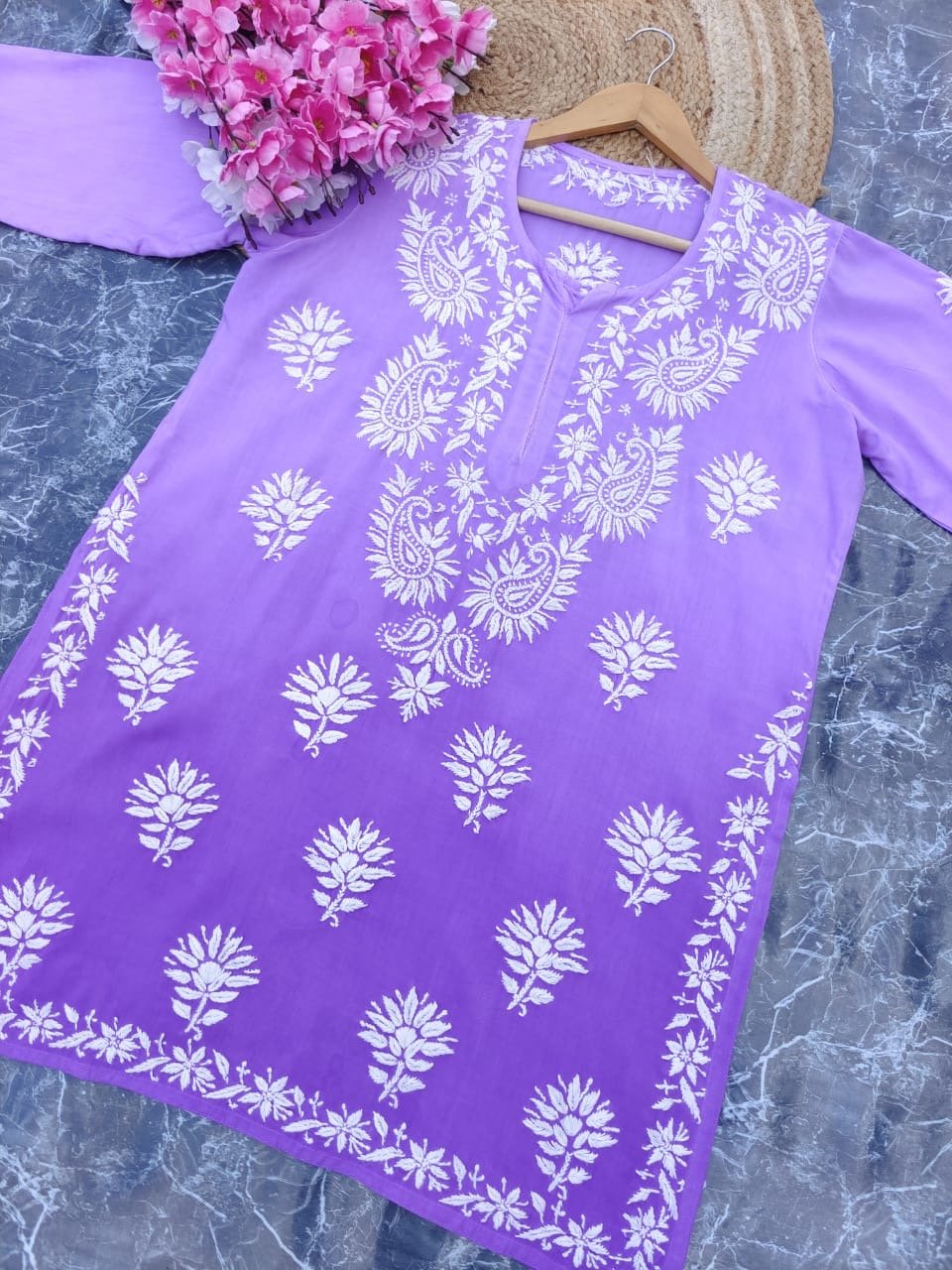 Ombre Dyed Gharara Sets - chikankariofficial