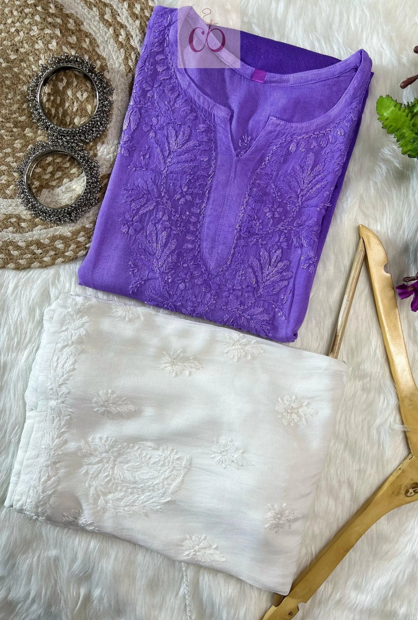 Ombre Dyed Rayon Short Top ‼️ Price Drop 😍 Sanvi special - chikankariofficial