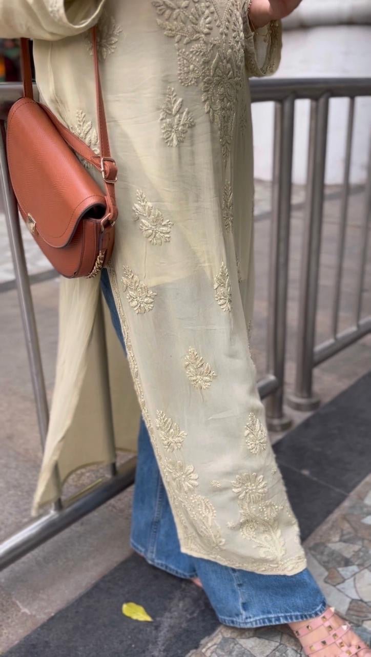 Perfect Fit viscose Chikankari - chikankariofficial