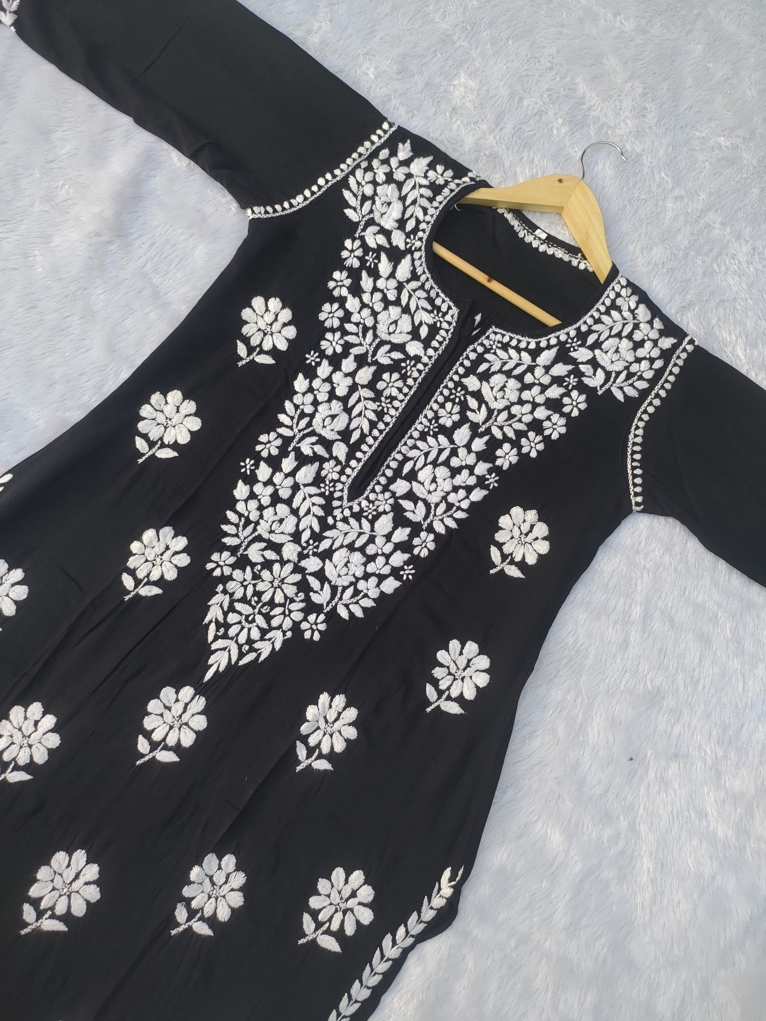 Premium heavy Work Modal kurti - chikankariofficial