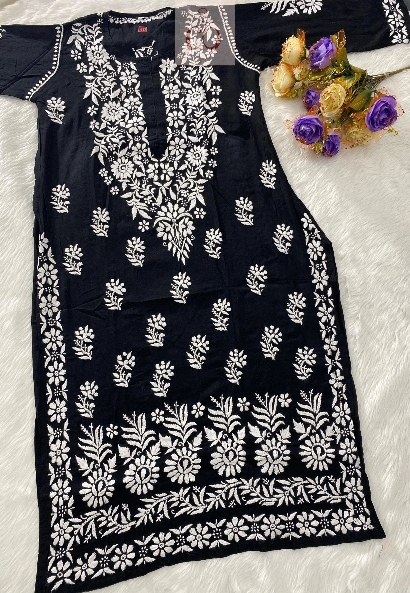 Premium Modal Cotton Heavy Work - chikankariofficial