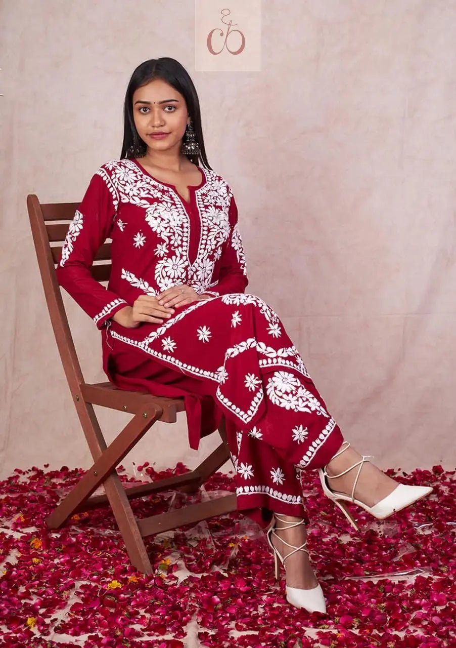 Premium Rayon Combo - chikankariofficial