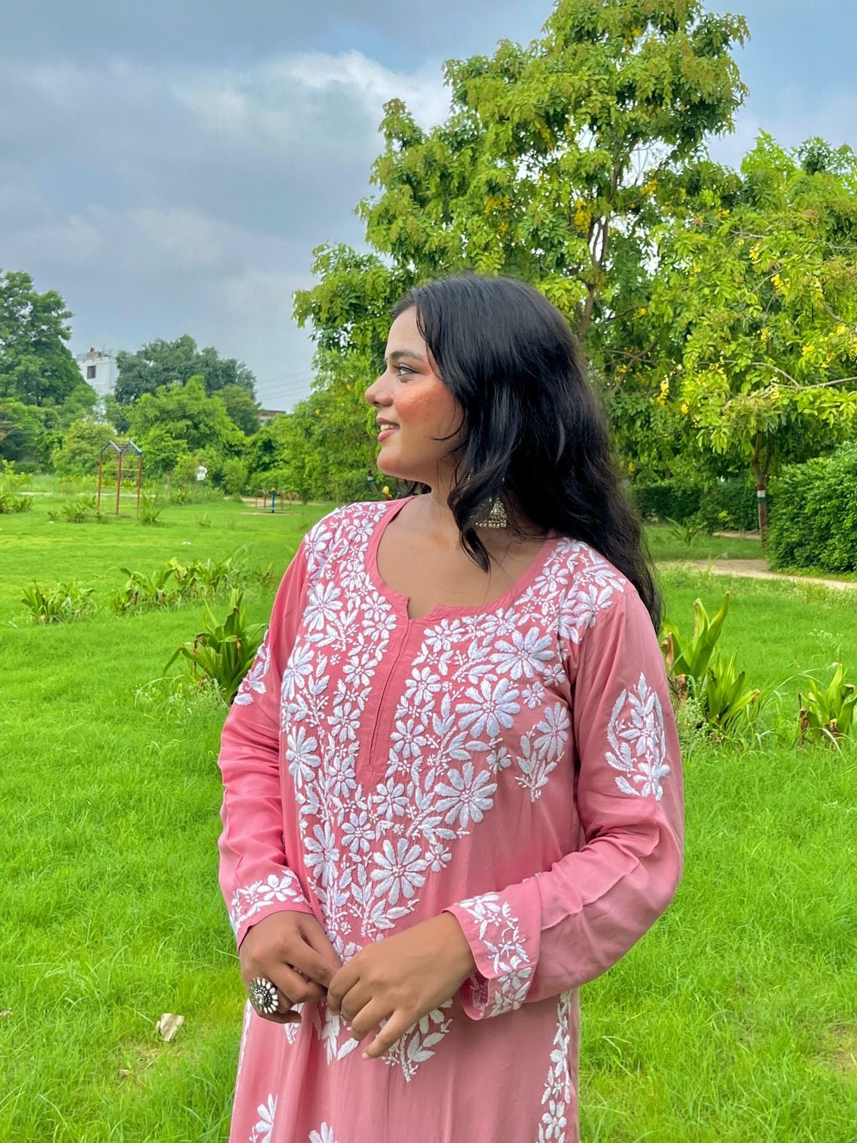 Presenting beautiful Modal Kurta - chikankariofficial