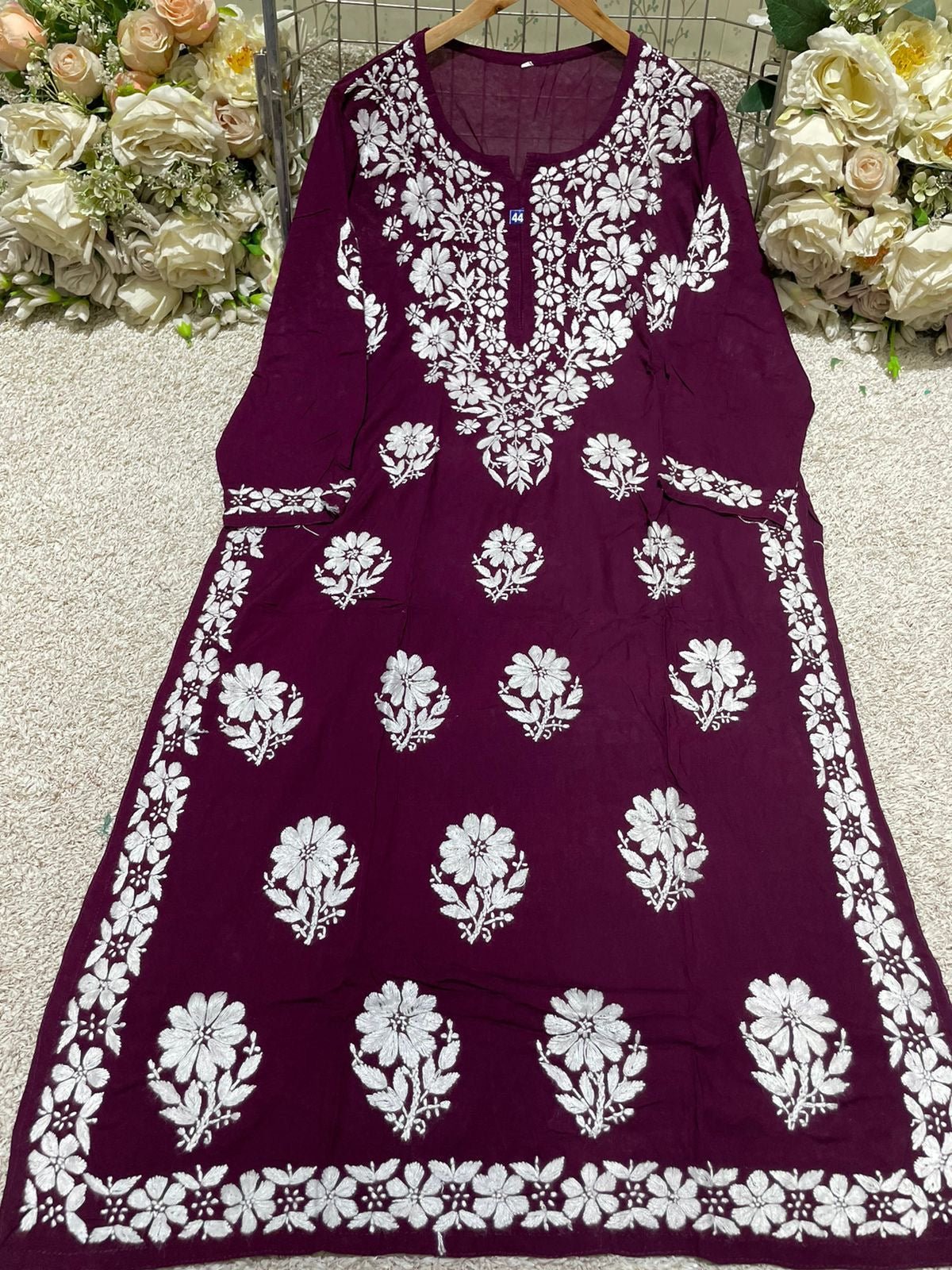 Presenting beautiful Modal Kurta - chikankariofficial