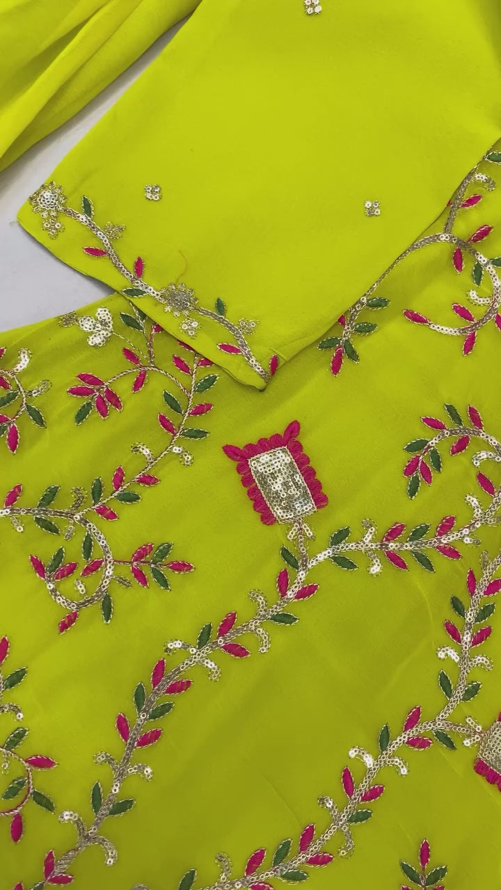 Designer Georgette suit