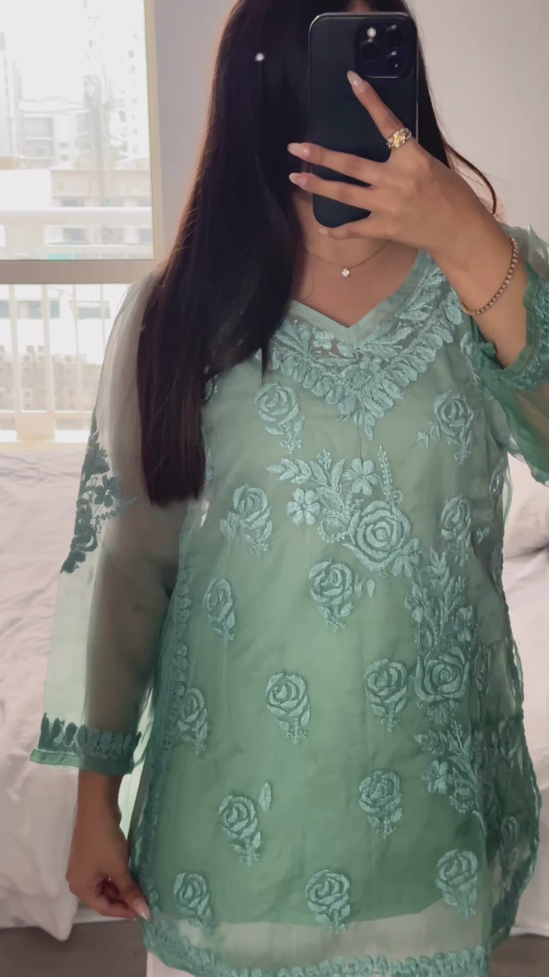 Summer Special Light Weight Ombre Dyed Short Top