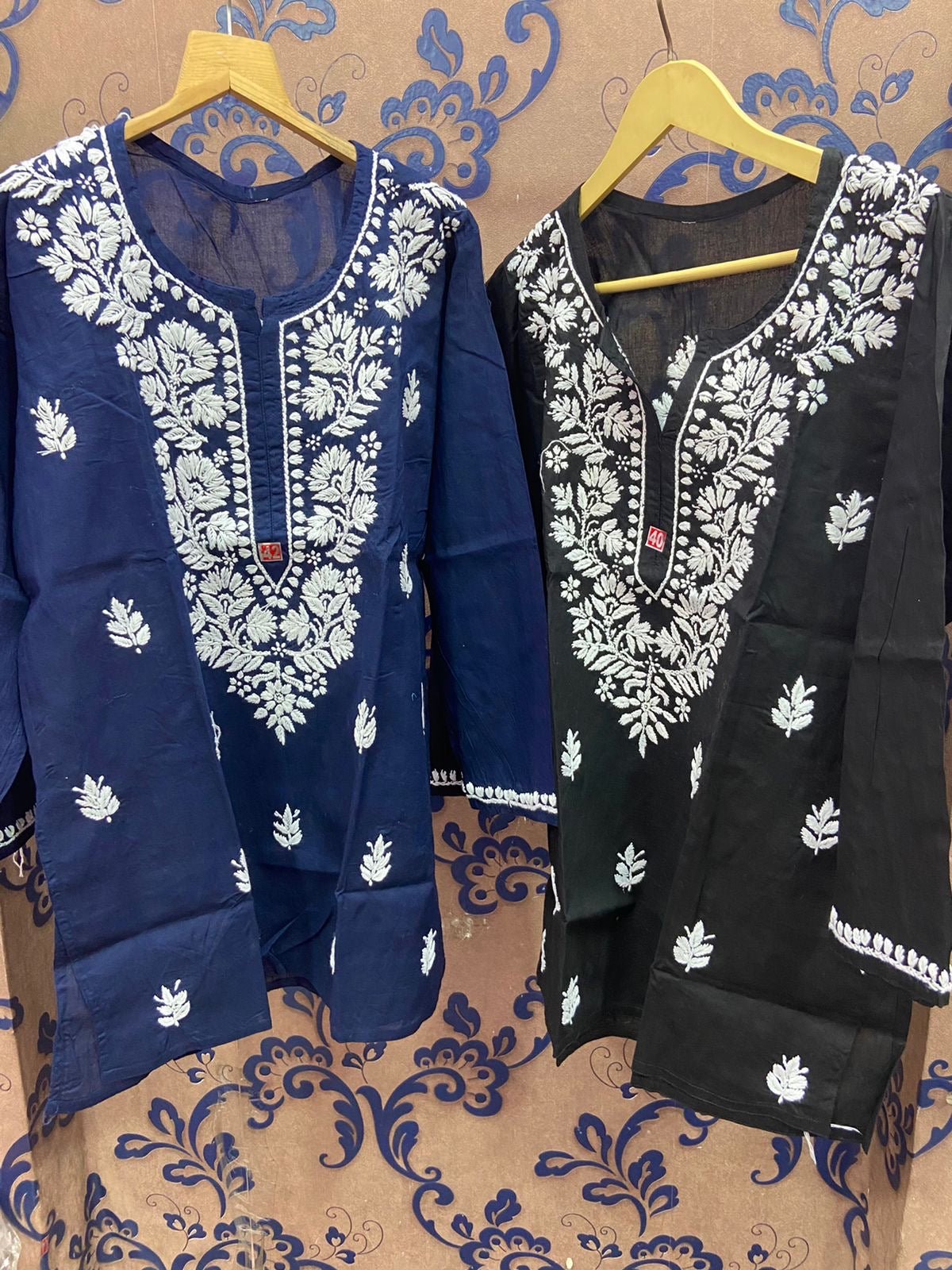 Pure Cotton short Tops - chikankariofficial