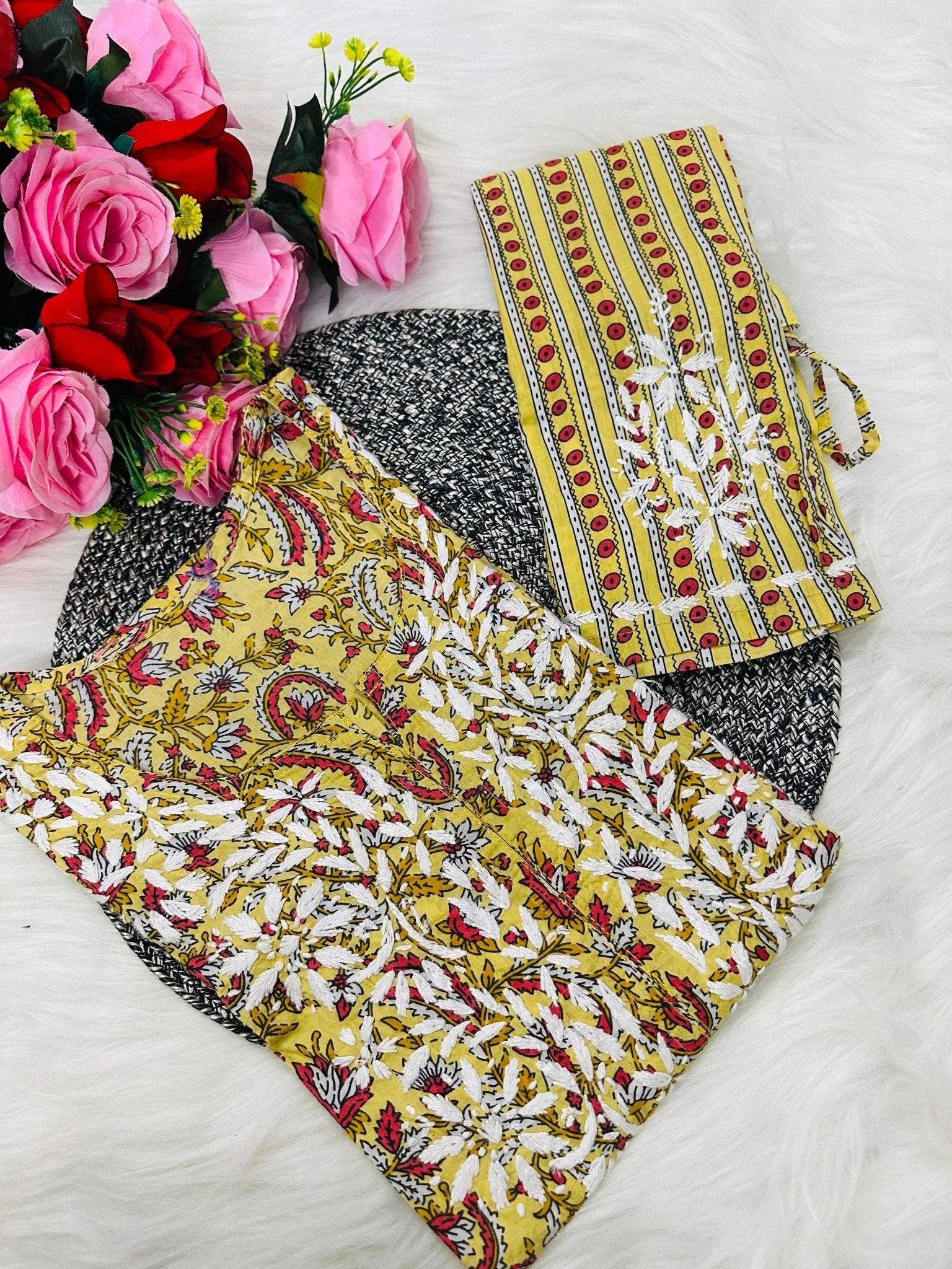 Pure Handowork Soft & Comfy Mul Combo - chikankariofficial