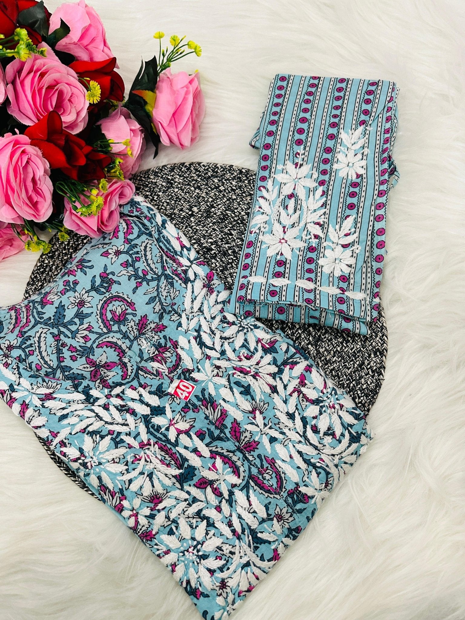 Pure Handowork Soft & Comfy Mul Combo - chikankariofficial