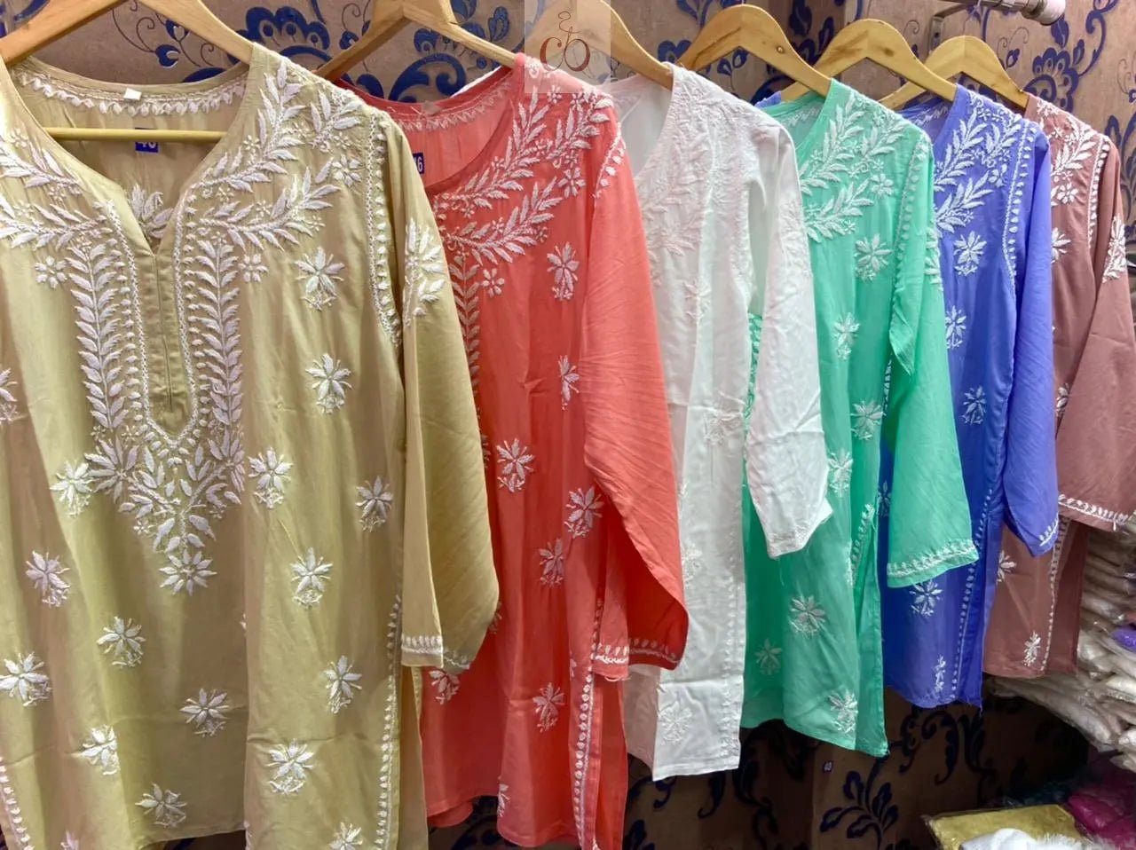 Pure Modal Soft n silky Short Top - chikankariofficial