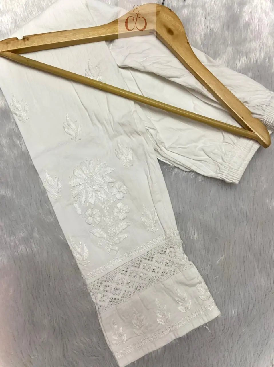 Pure Modal Soft n silky Short Top - chikankariofficial