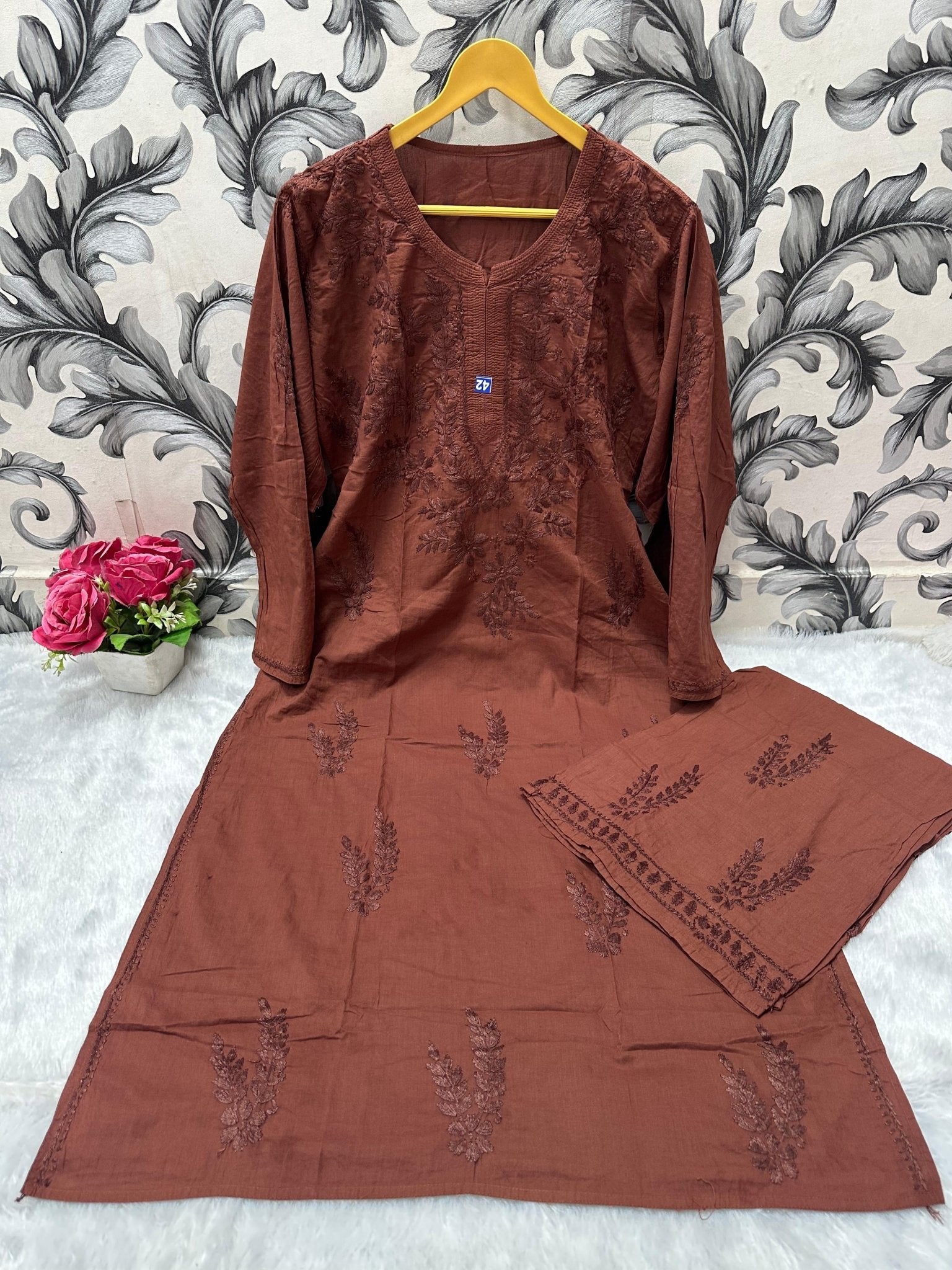 Pure Mul Cotton Plazzo Combo - chikankariofficial