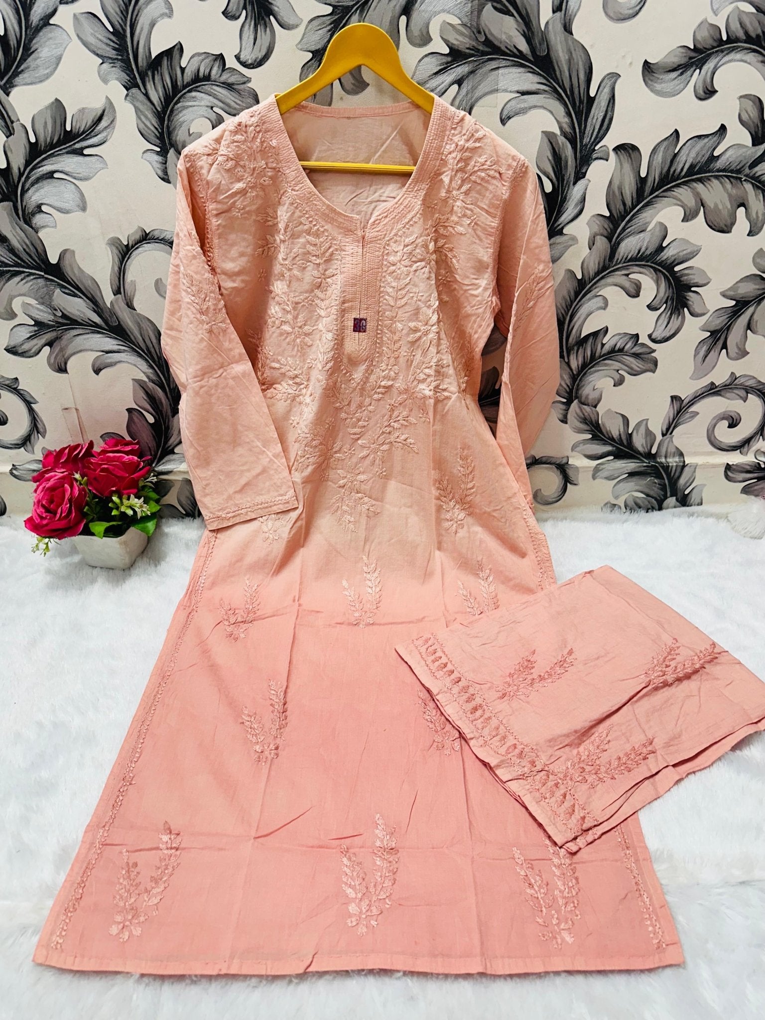 Pure Mul Cotton Plazzo Combo - chikankariofficial