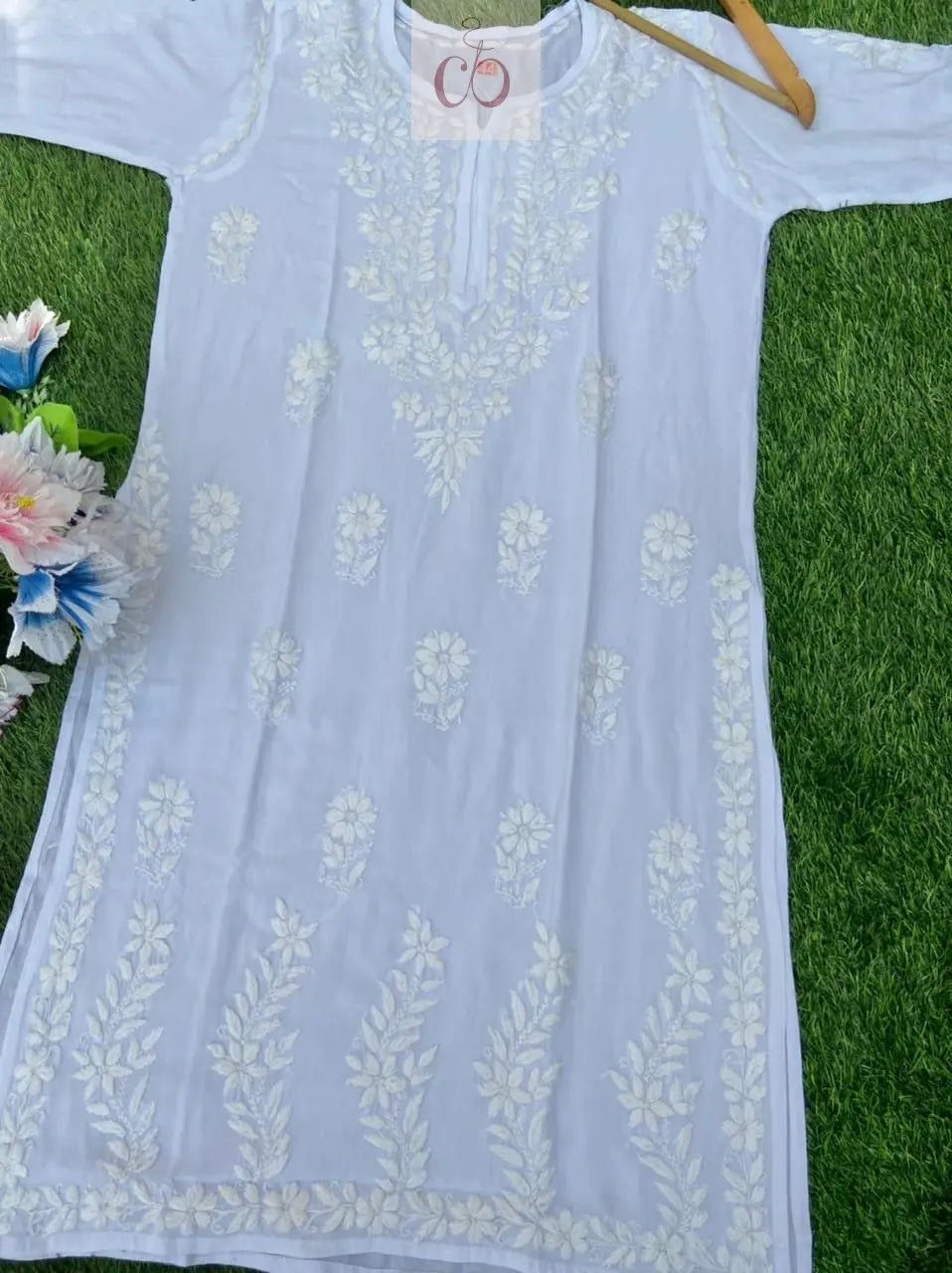 Pure Soft modal kurtis - chikankariofficial