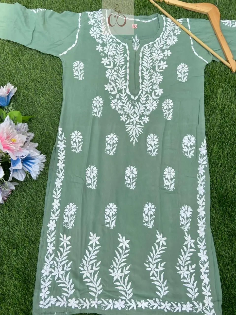 Pure Soft modal kurtis - chikankariofficial