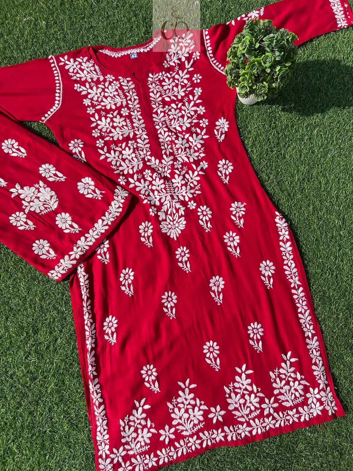 Rayon Chikankari Combo - chikankariofficial