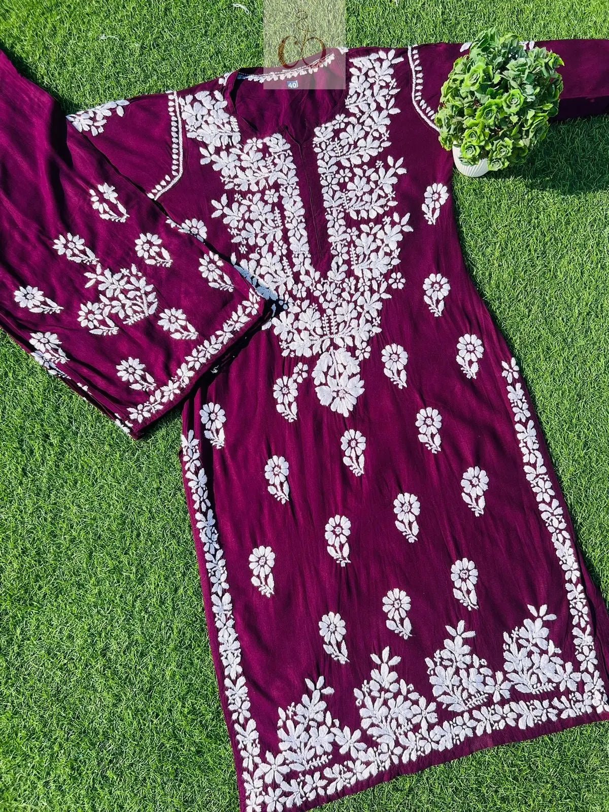 Rayon Chikankari Combo - chikankariofficial