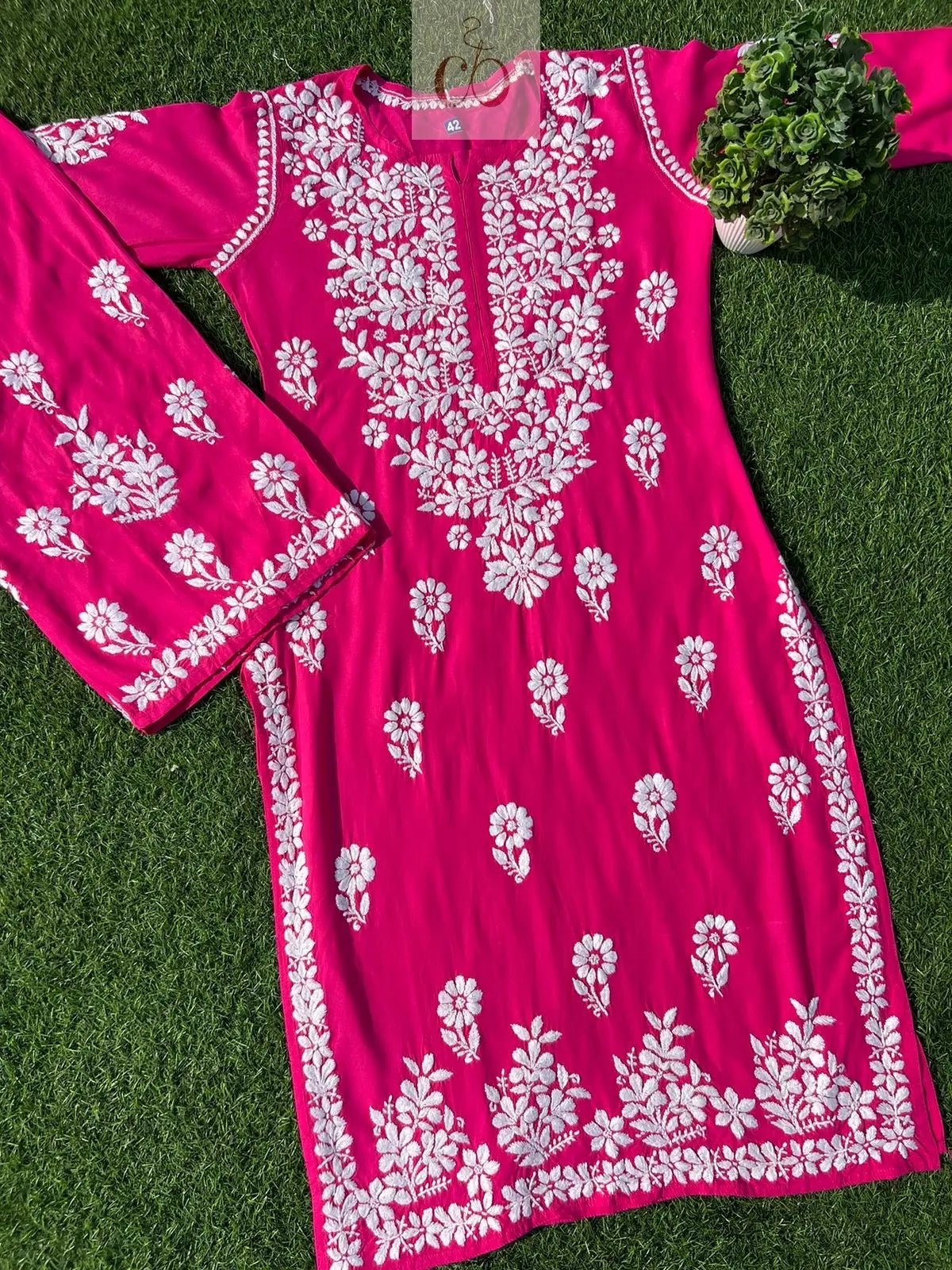 Rayon Chikankari Combo - chikankariofficial