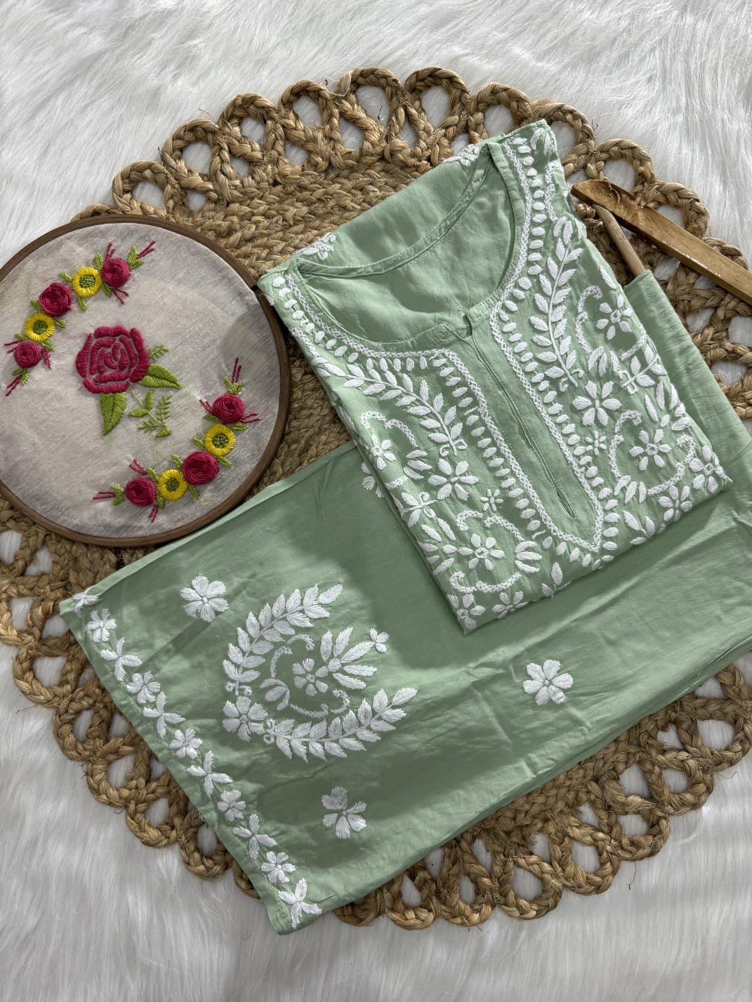 Rayon New Concept Plazzo Combo - chikankariofficial