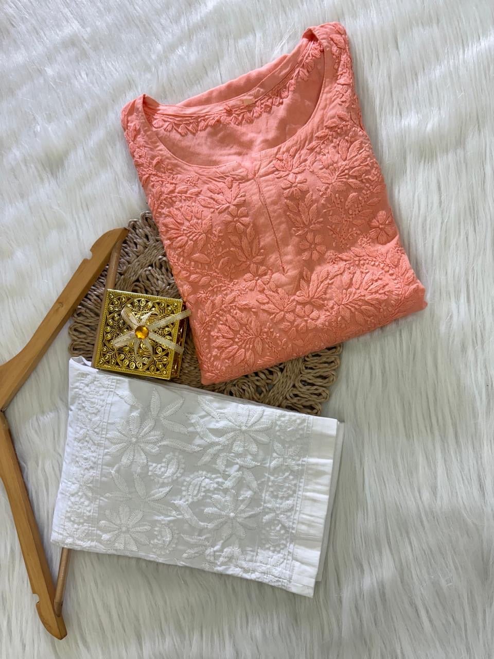 Rayon Short Elegant Soft Tops - chikankariofficial