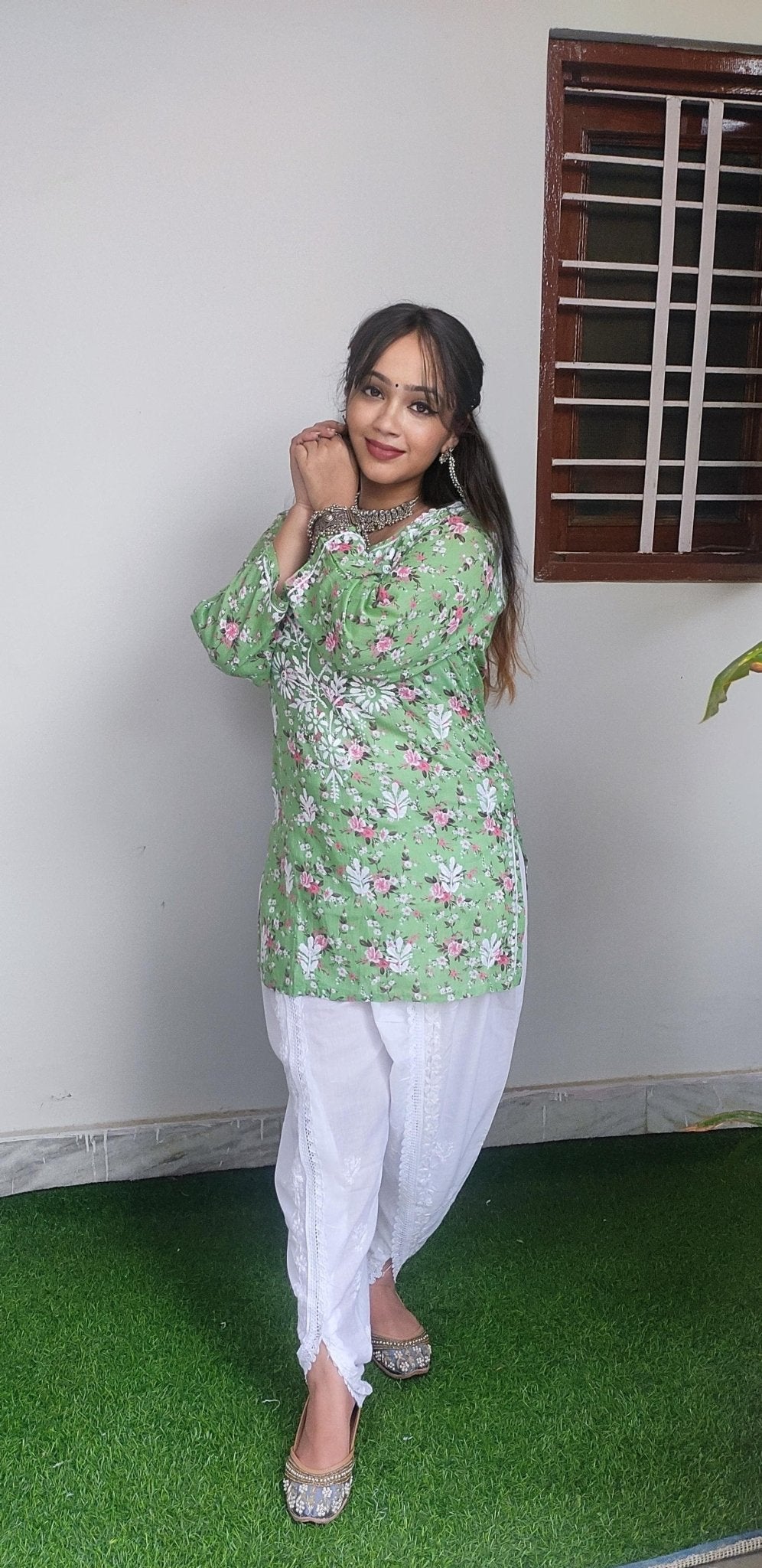 Short Dhoti Chikankari Edition - chikankariofficial