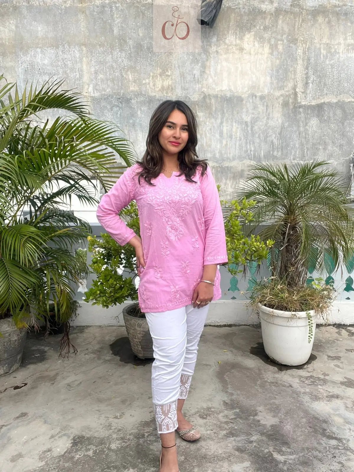 short Dobby cotton top ( limited stock )