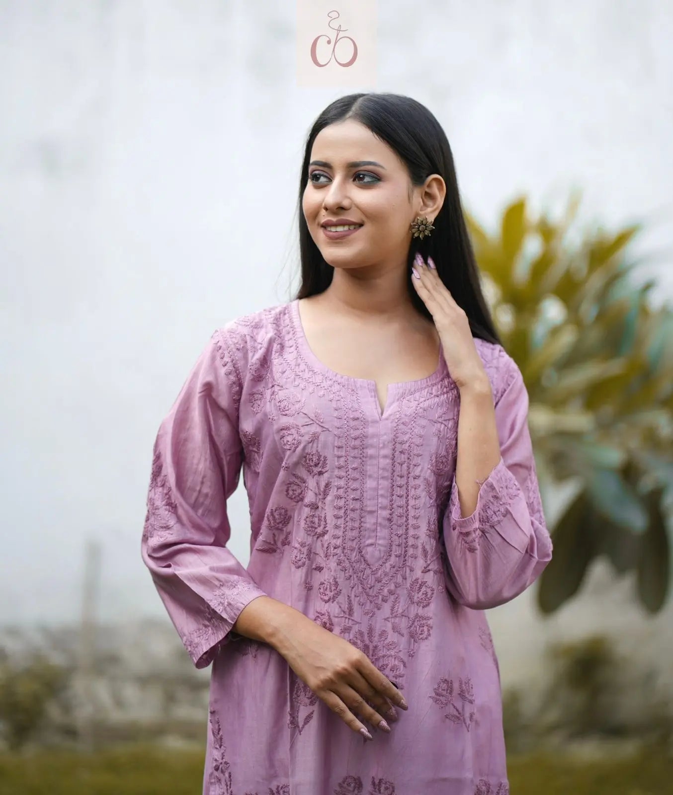 Smooth Soft Chanderi Article By Chikankariofficial - chikankariofficial